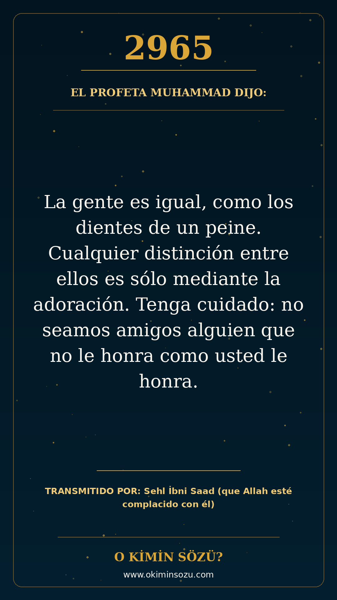hadis 2965 es