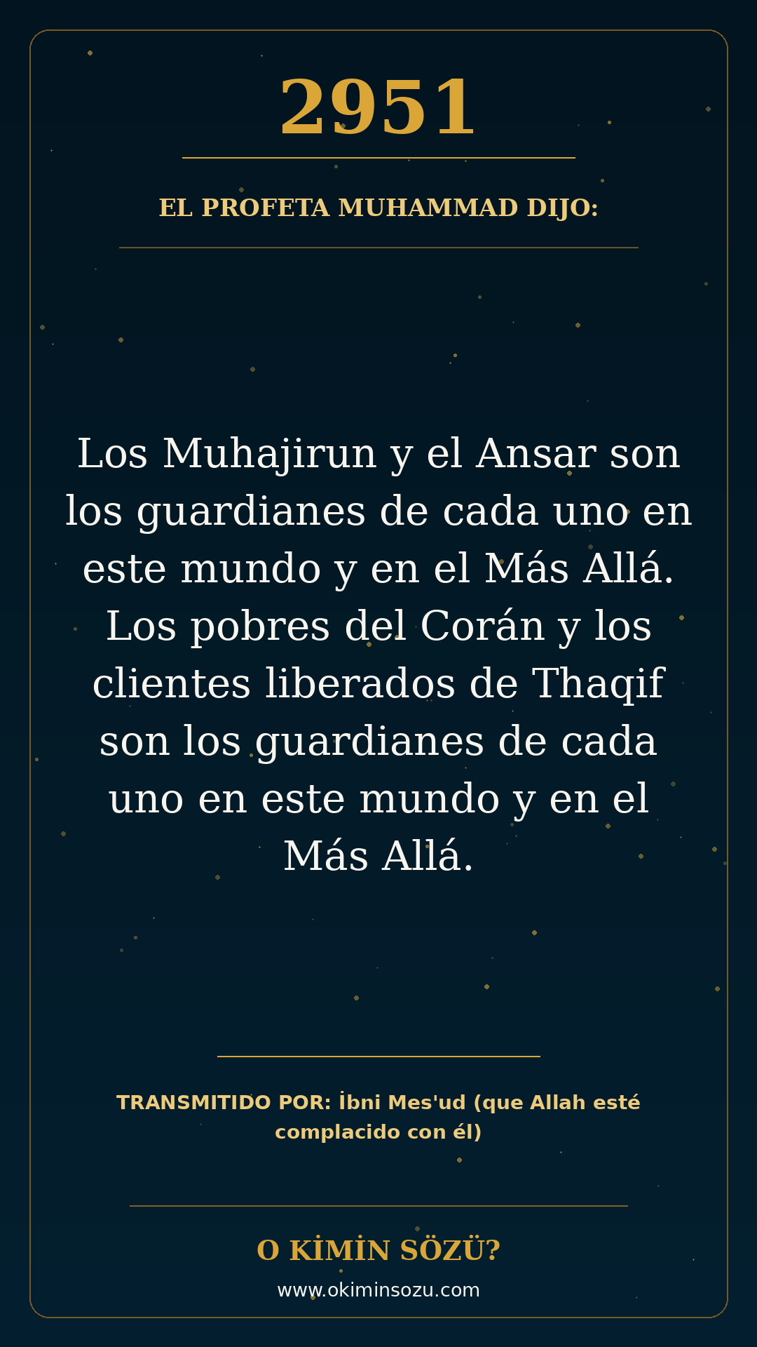 hadis 2951 es