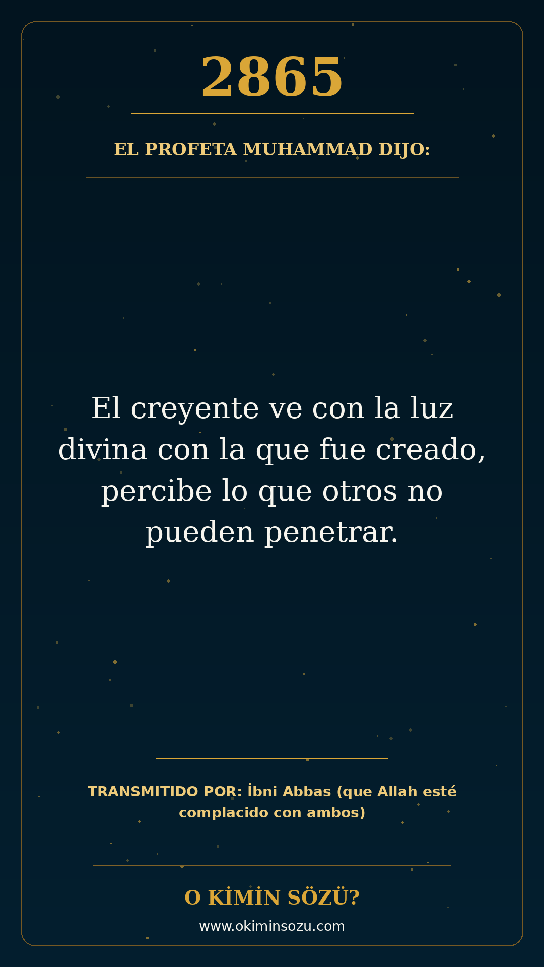 hadis 2865 es