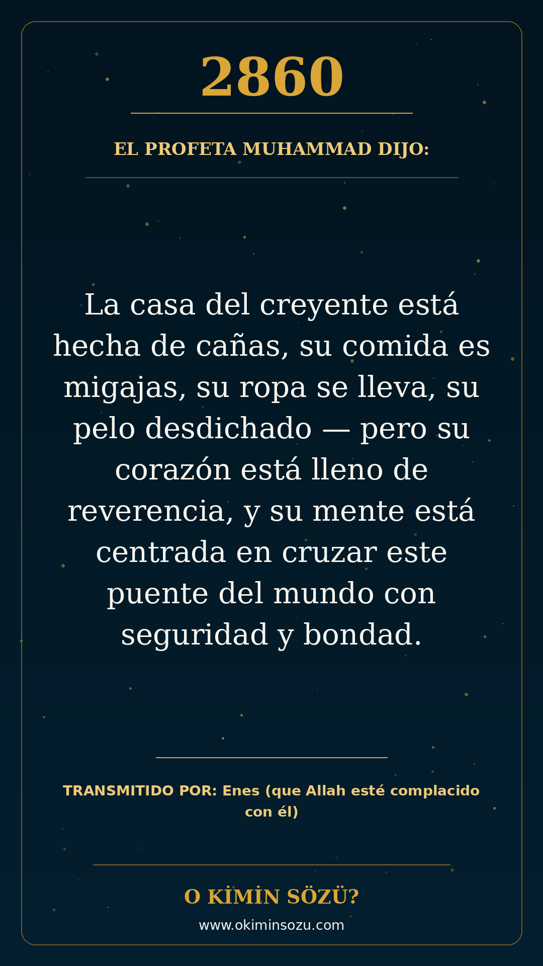 hadis 2860 es