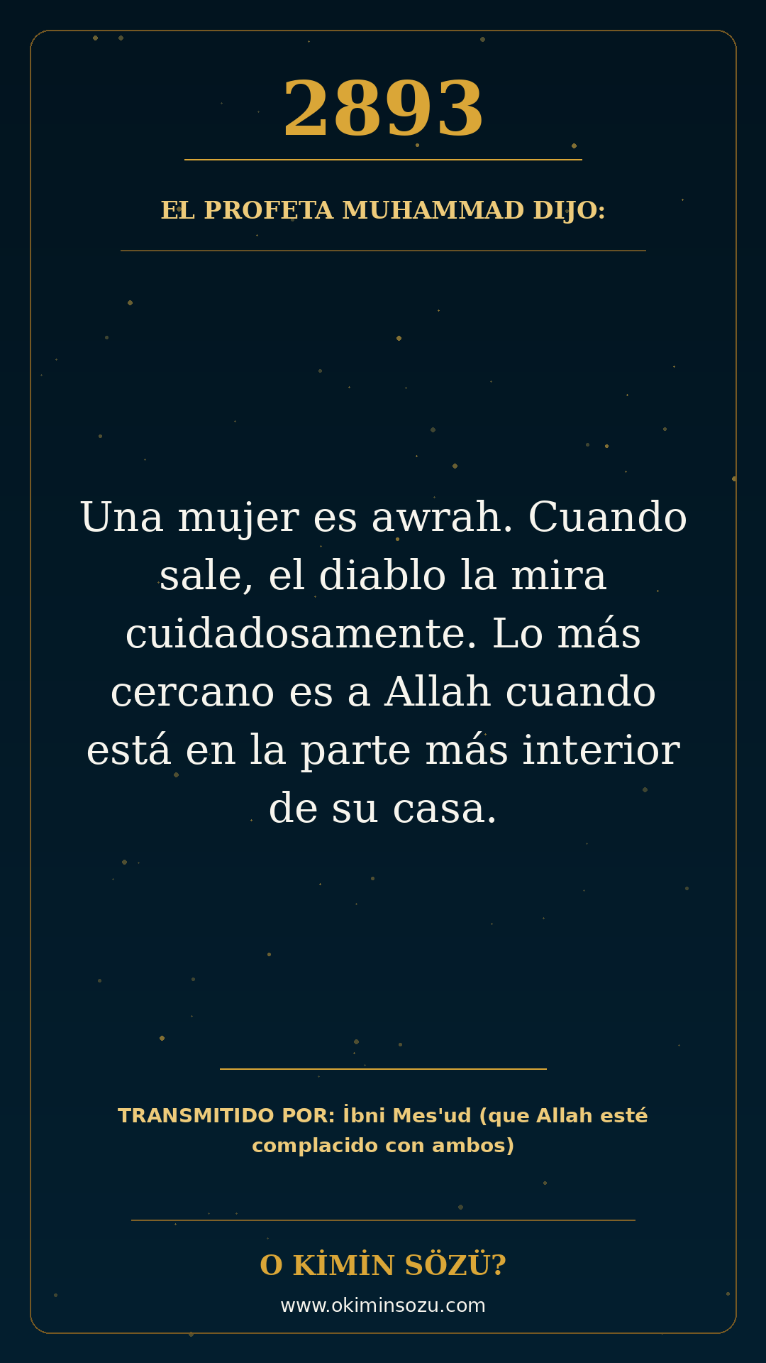 hadis 2893 es
