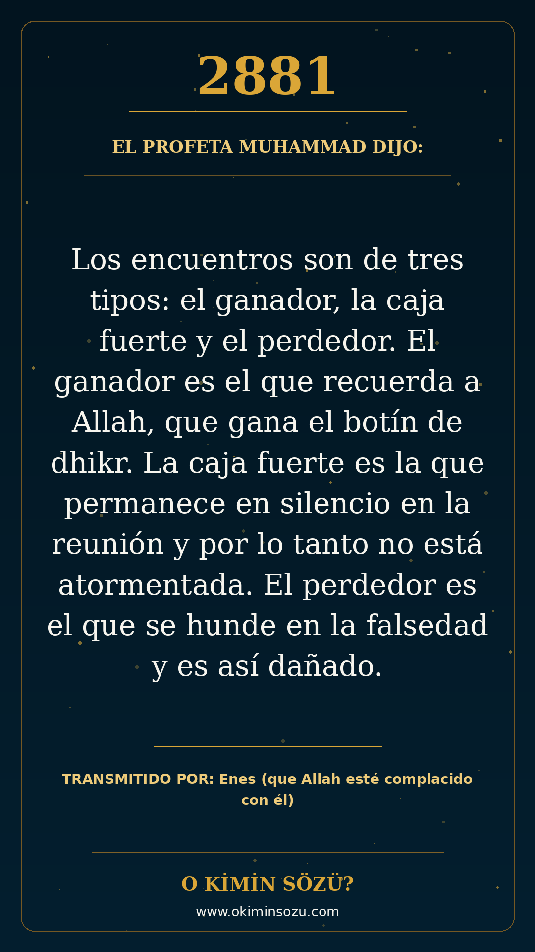 hadis 2881 es