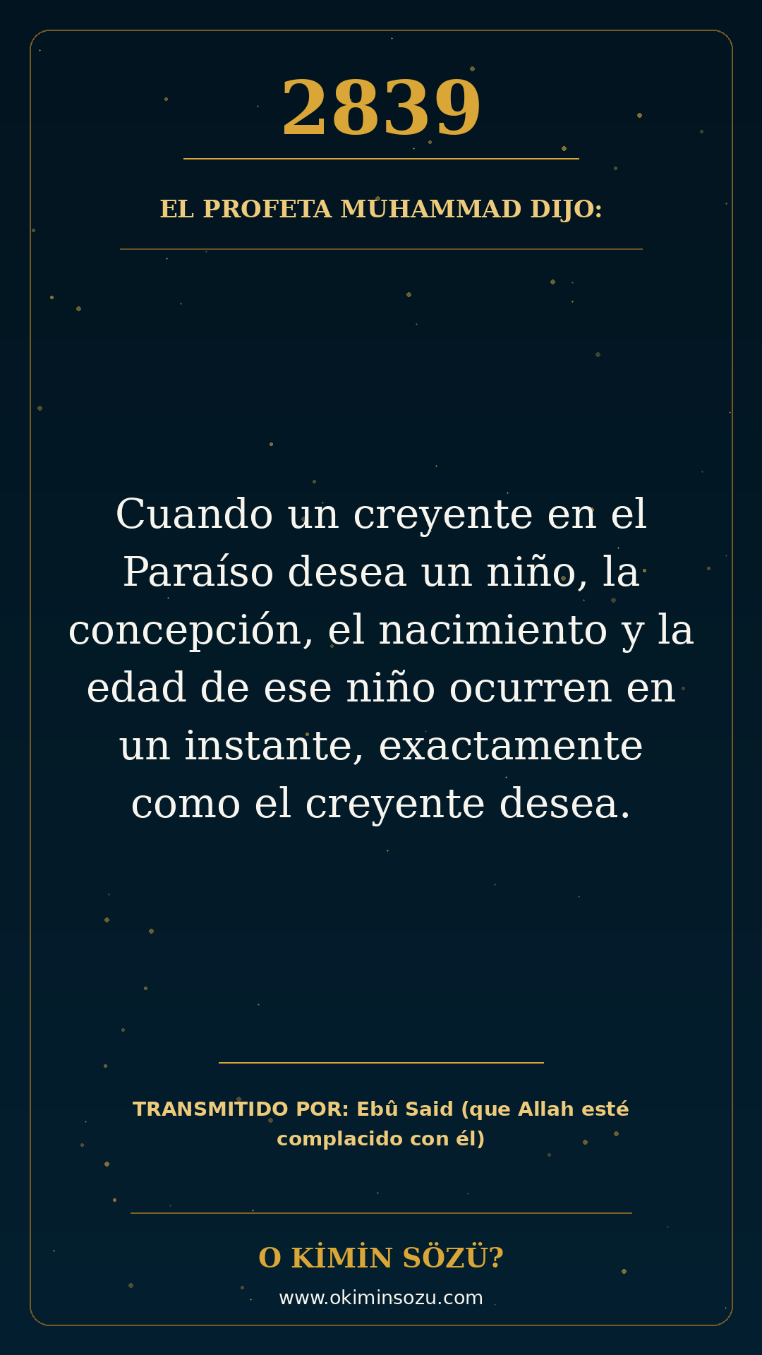 hadis 2839 es