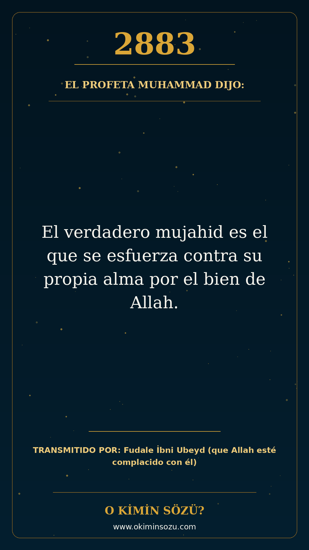 hadis 2883 es