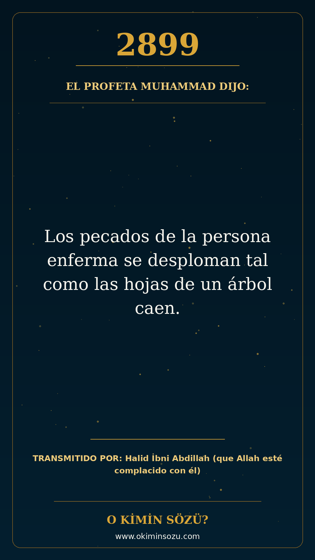 hadis 2899 es