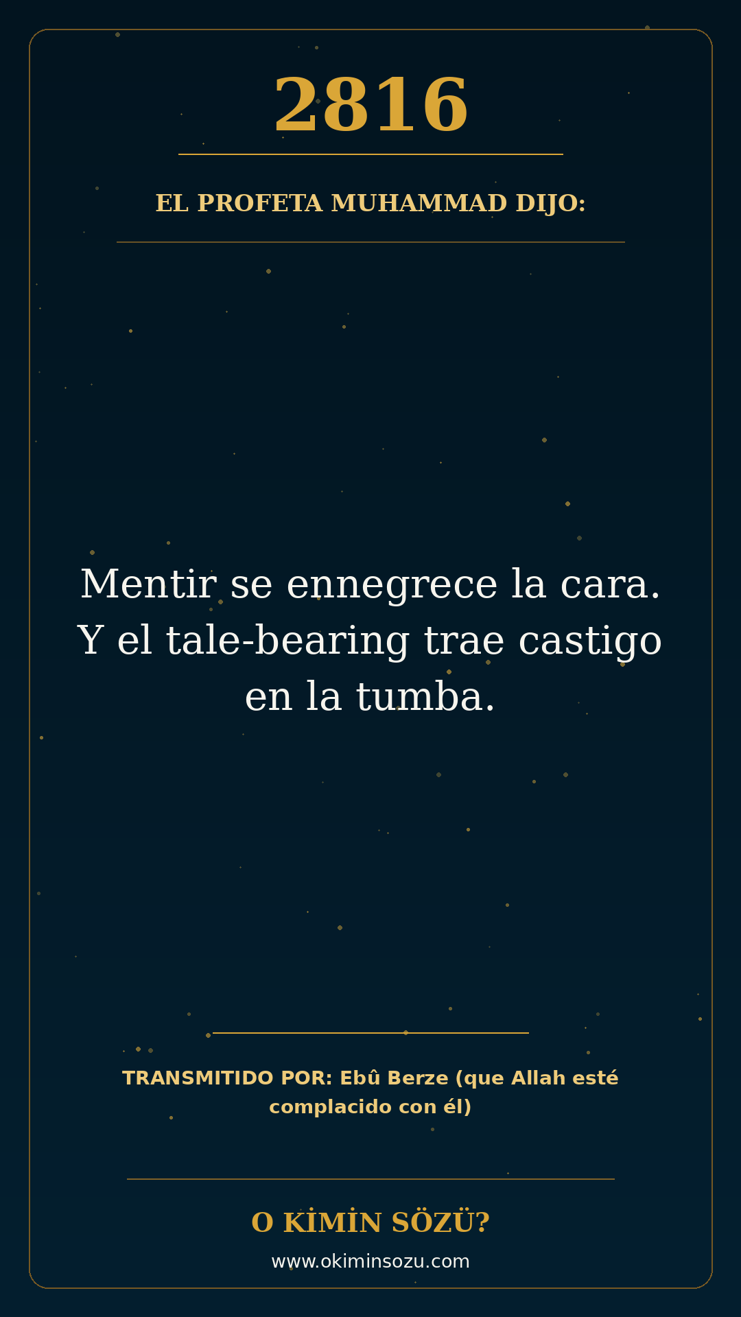 hadis 2816 es