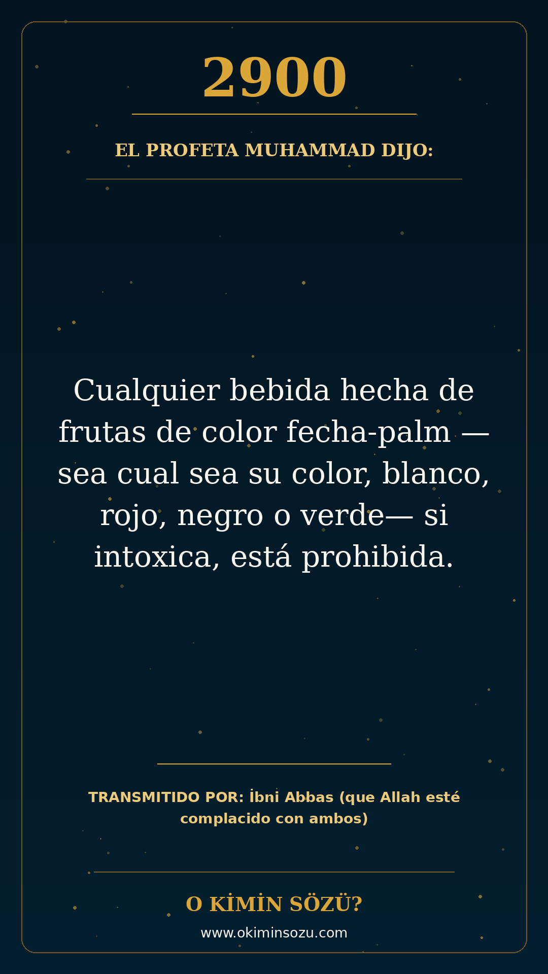 hadis 2900 es