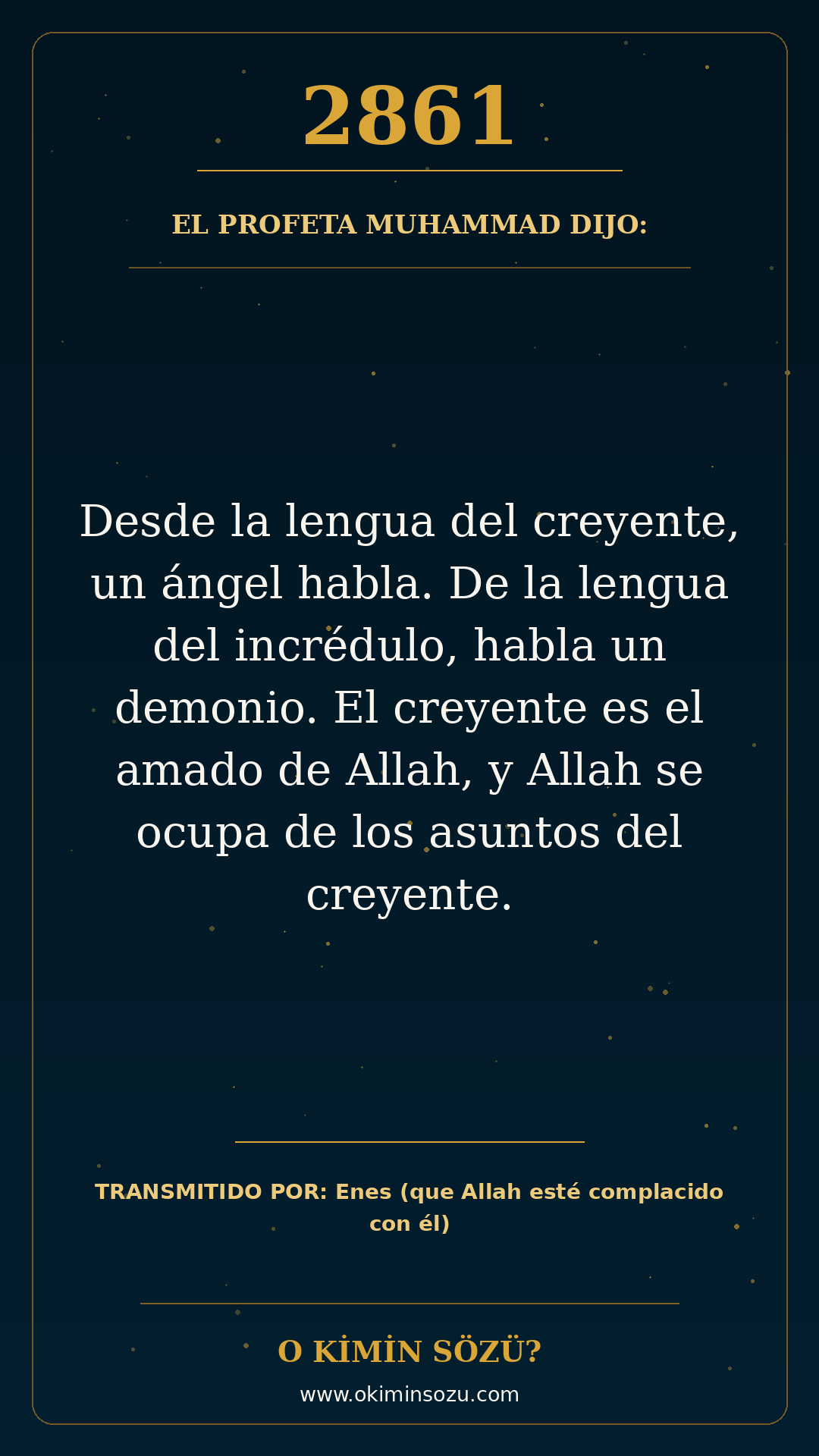 hadis 2861 es