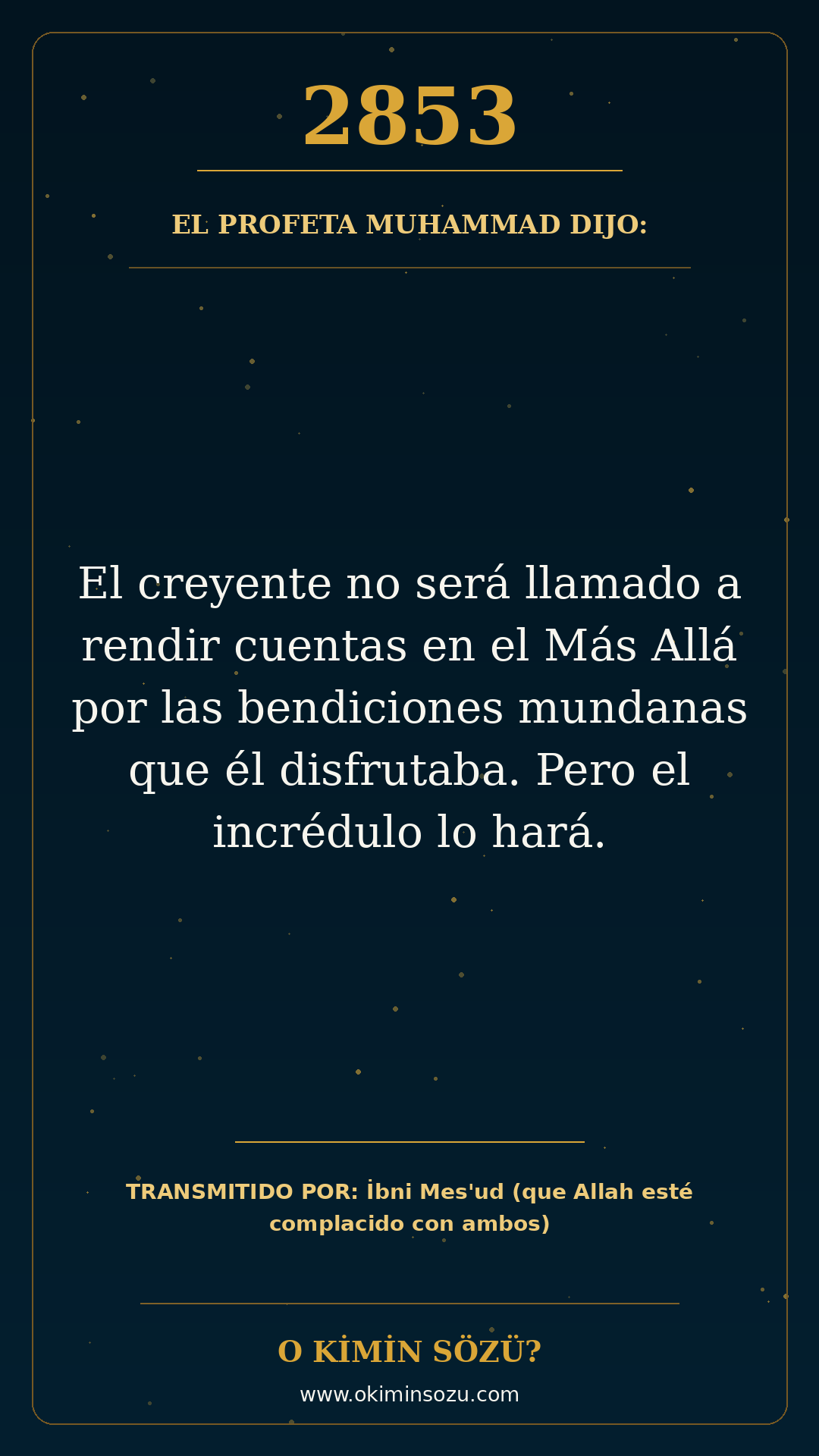 hadis 2853 es