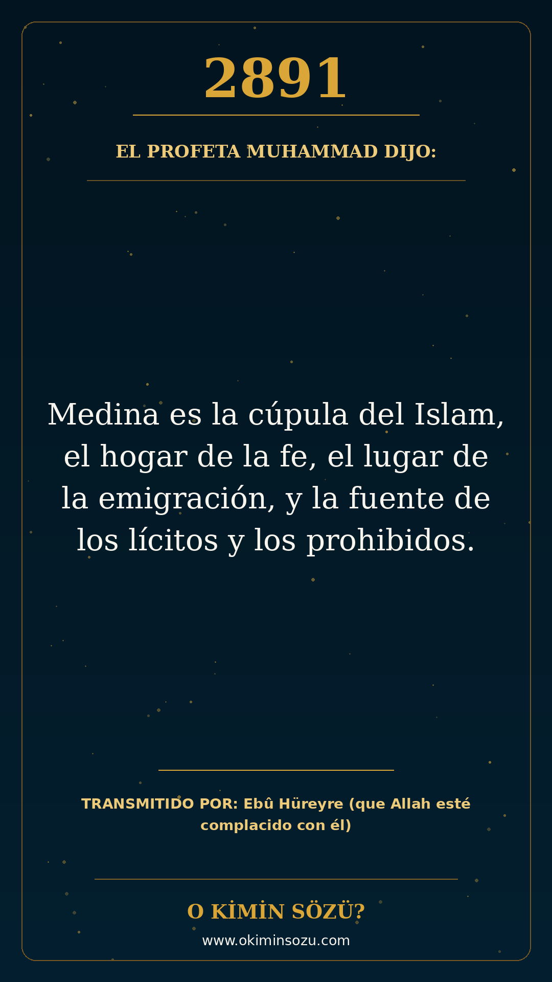 hadis 2891 es