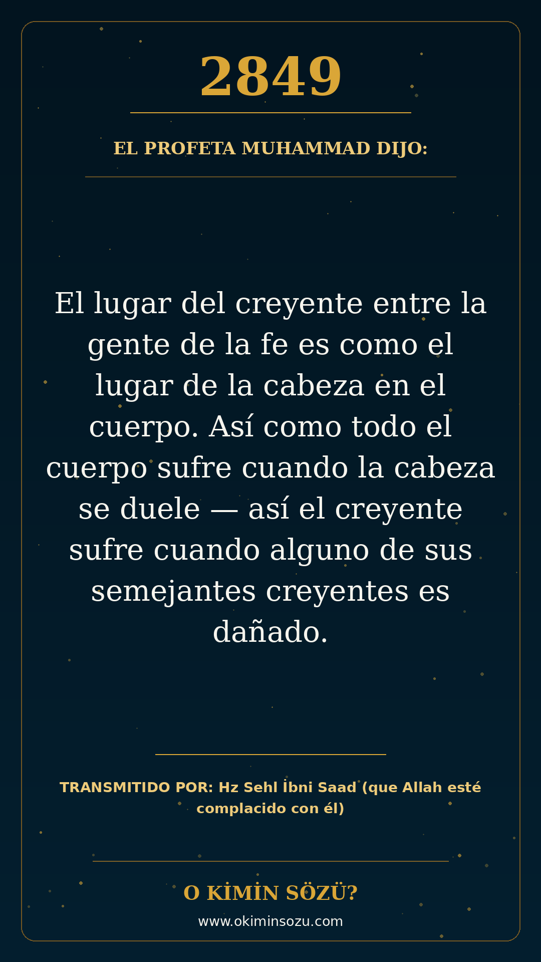 hadis 2849 es