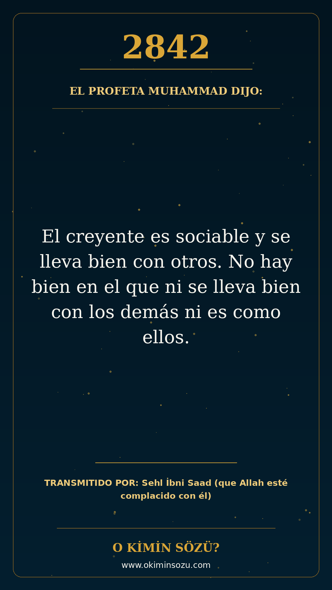 hadis 2842 es