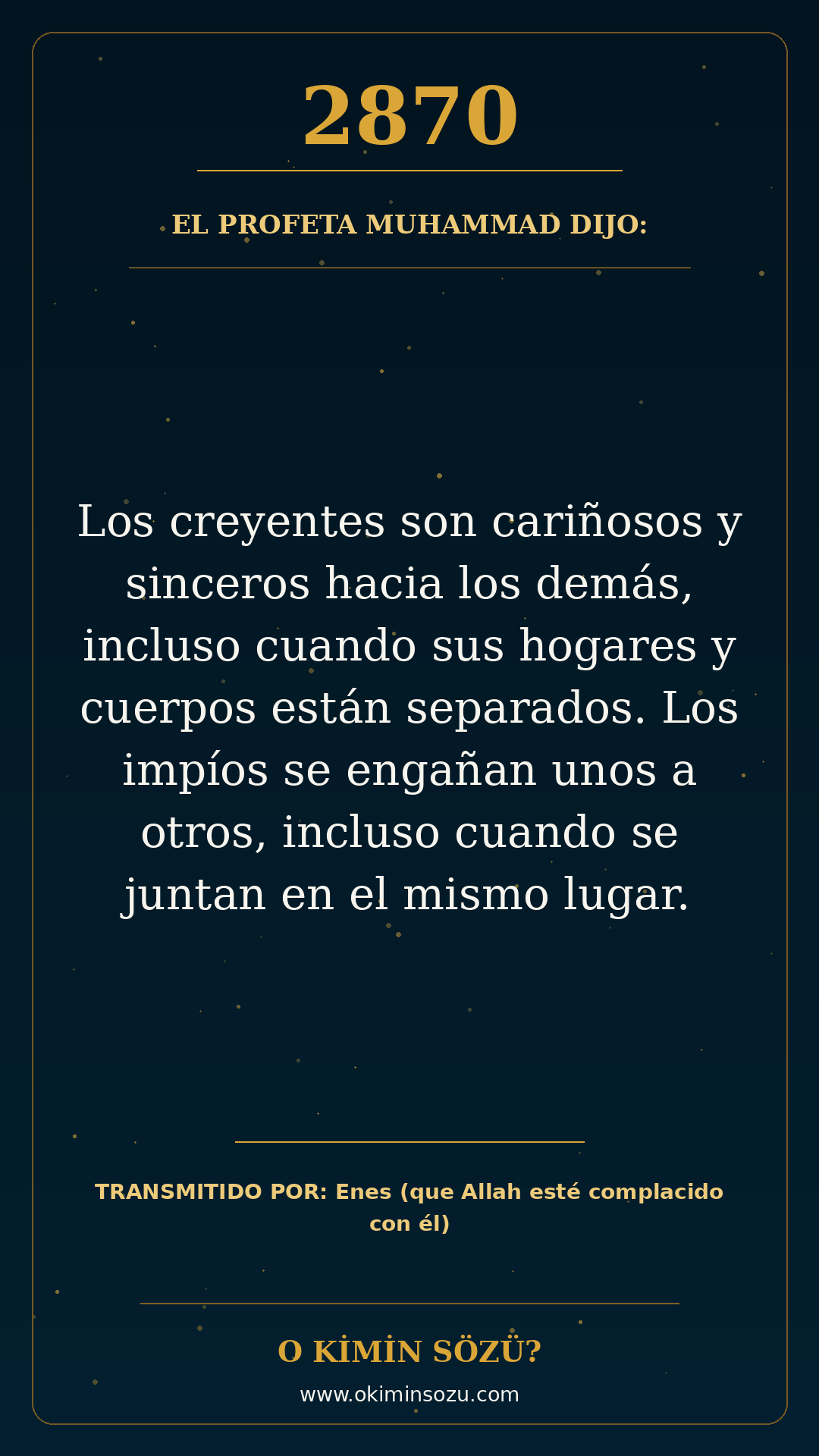 hadis 2870 es