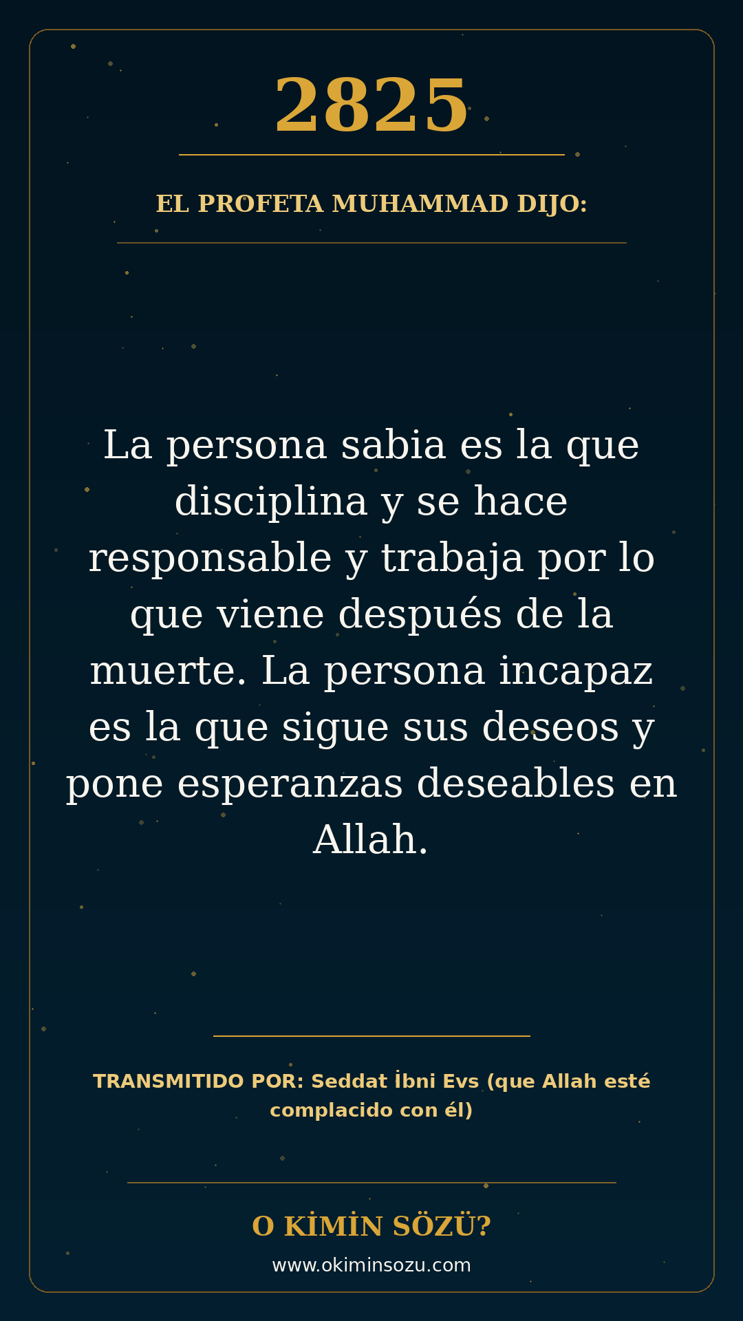 hadis 2825 es