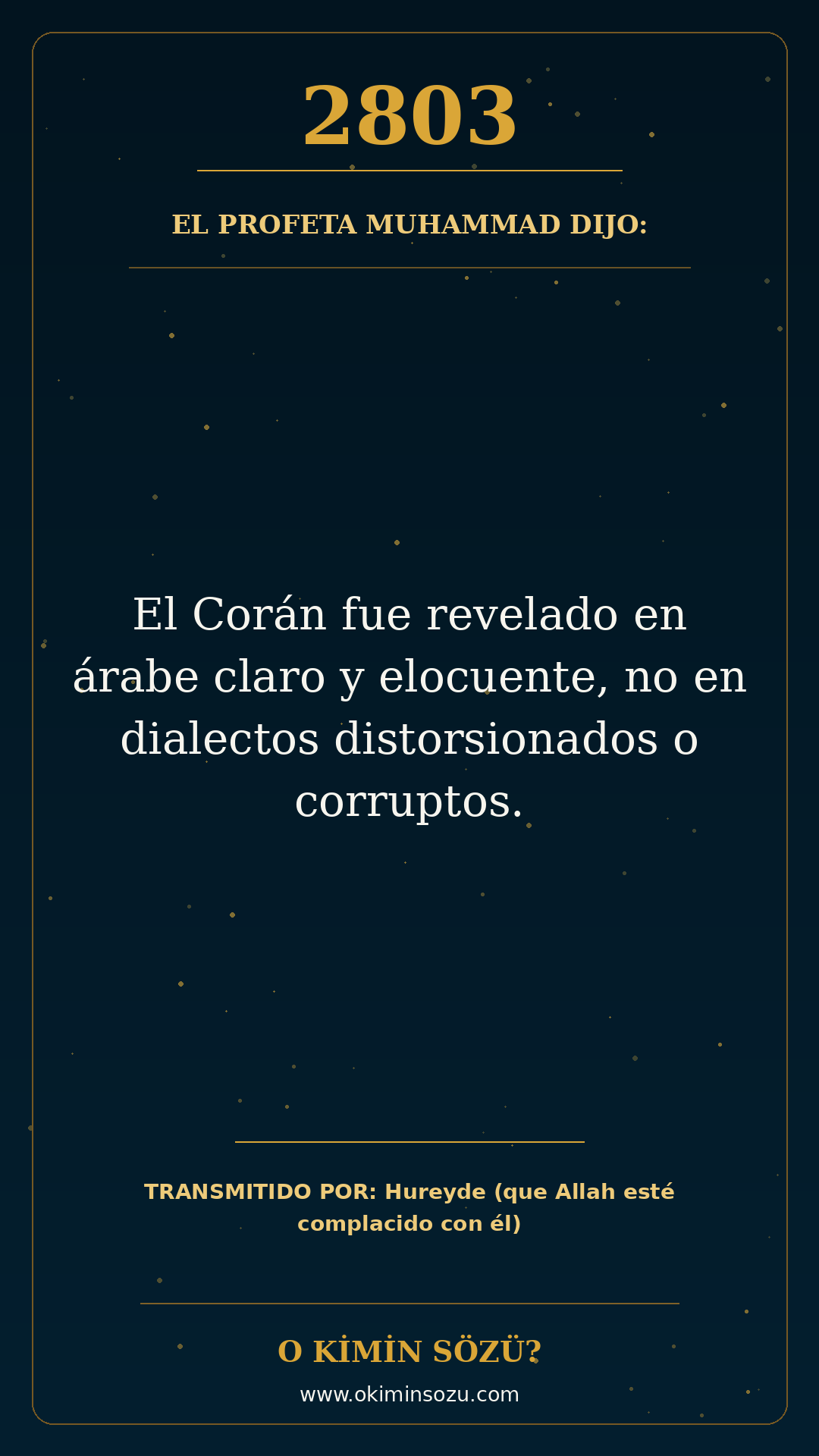 hadis 2803 es