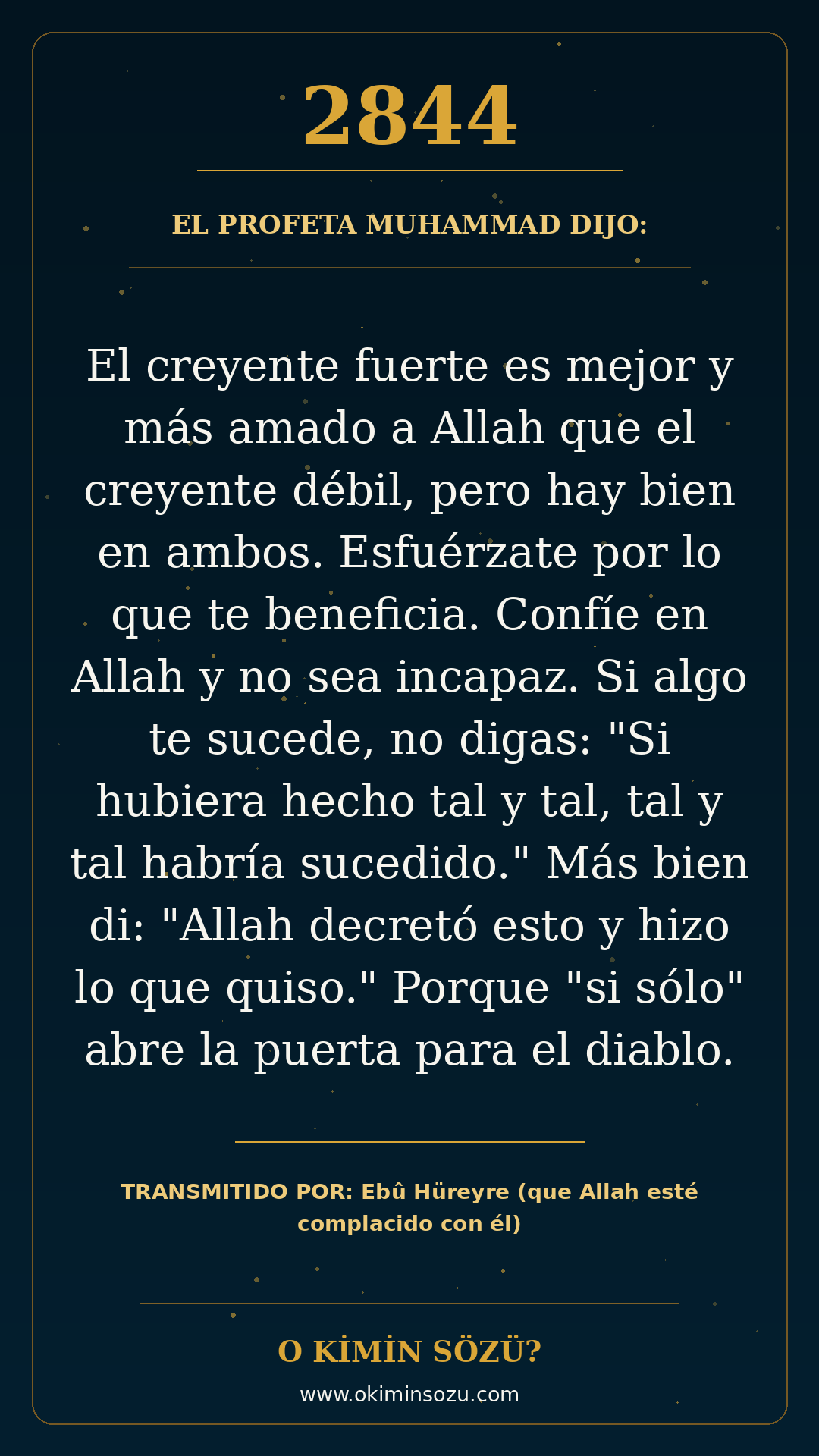 hadis 2844 es