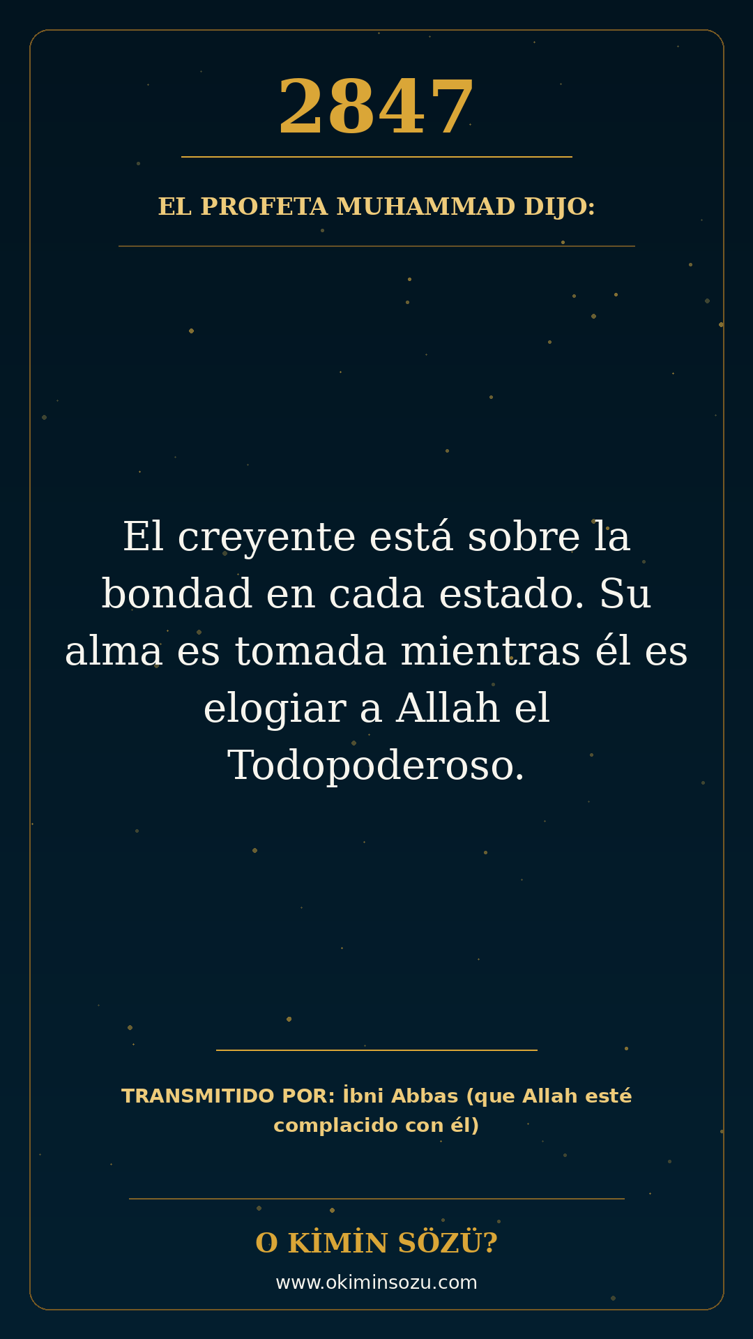 hadis 2847 es