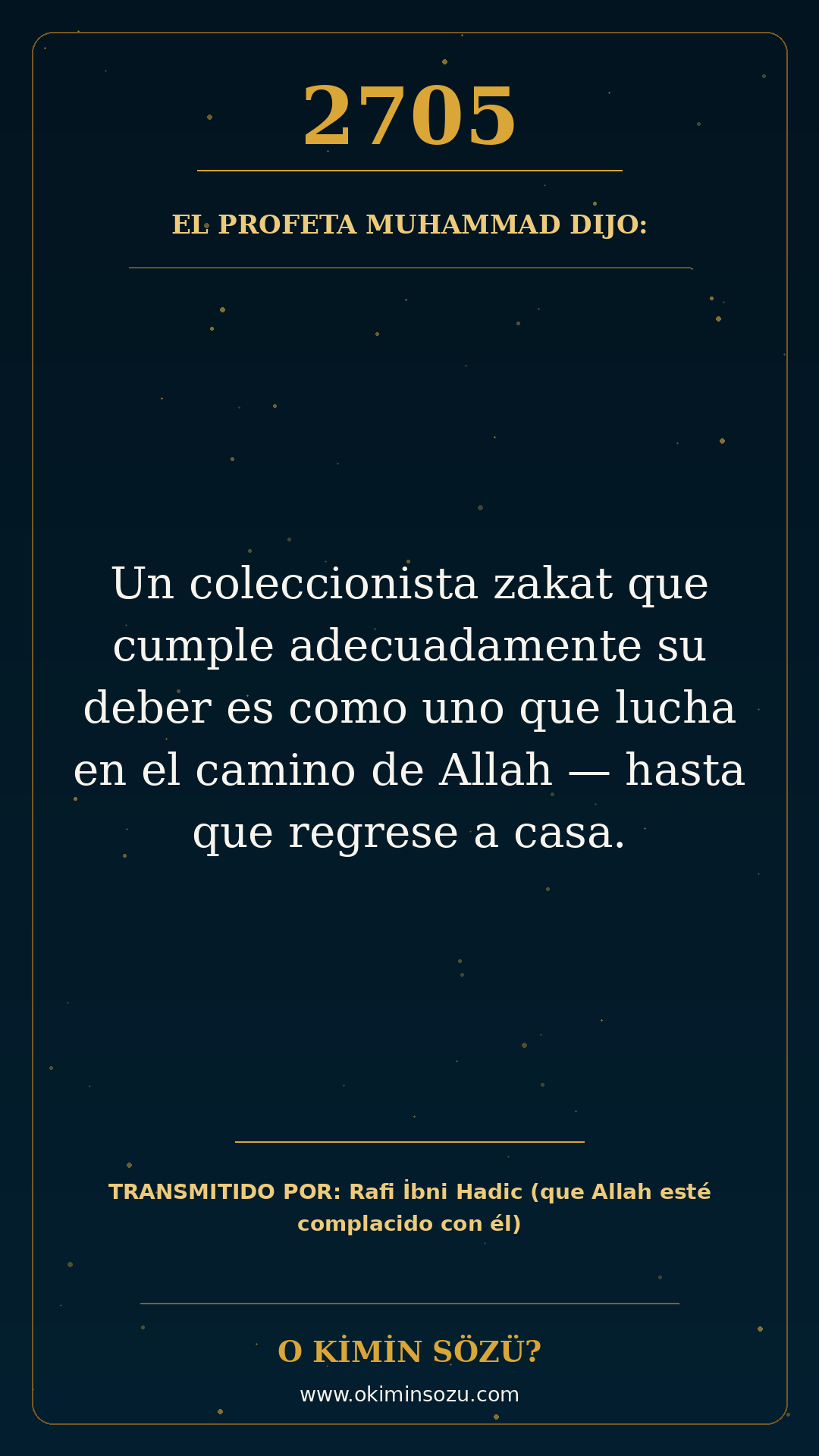 hadis 2705 es