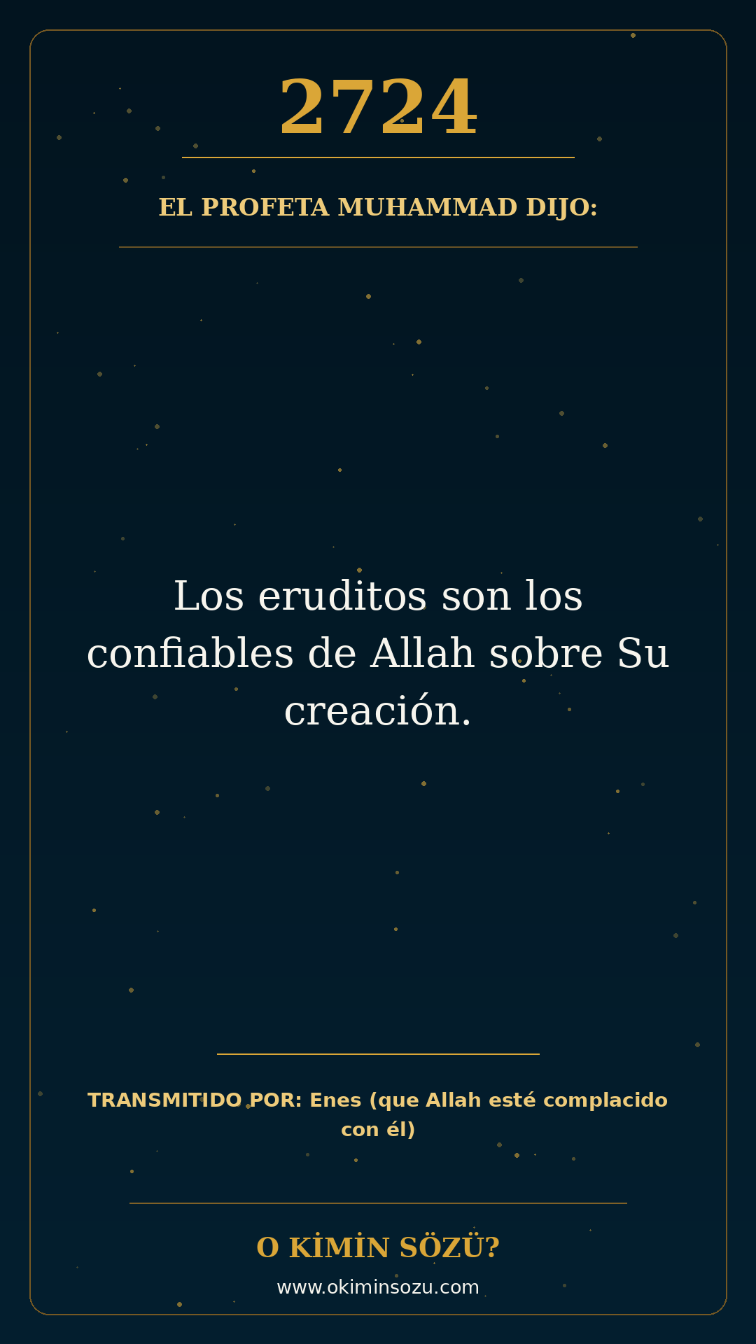 hadis 2724 es