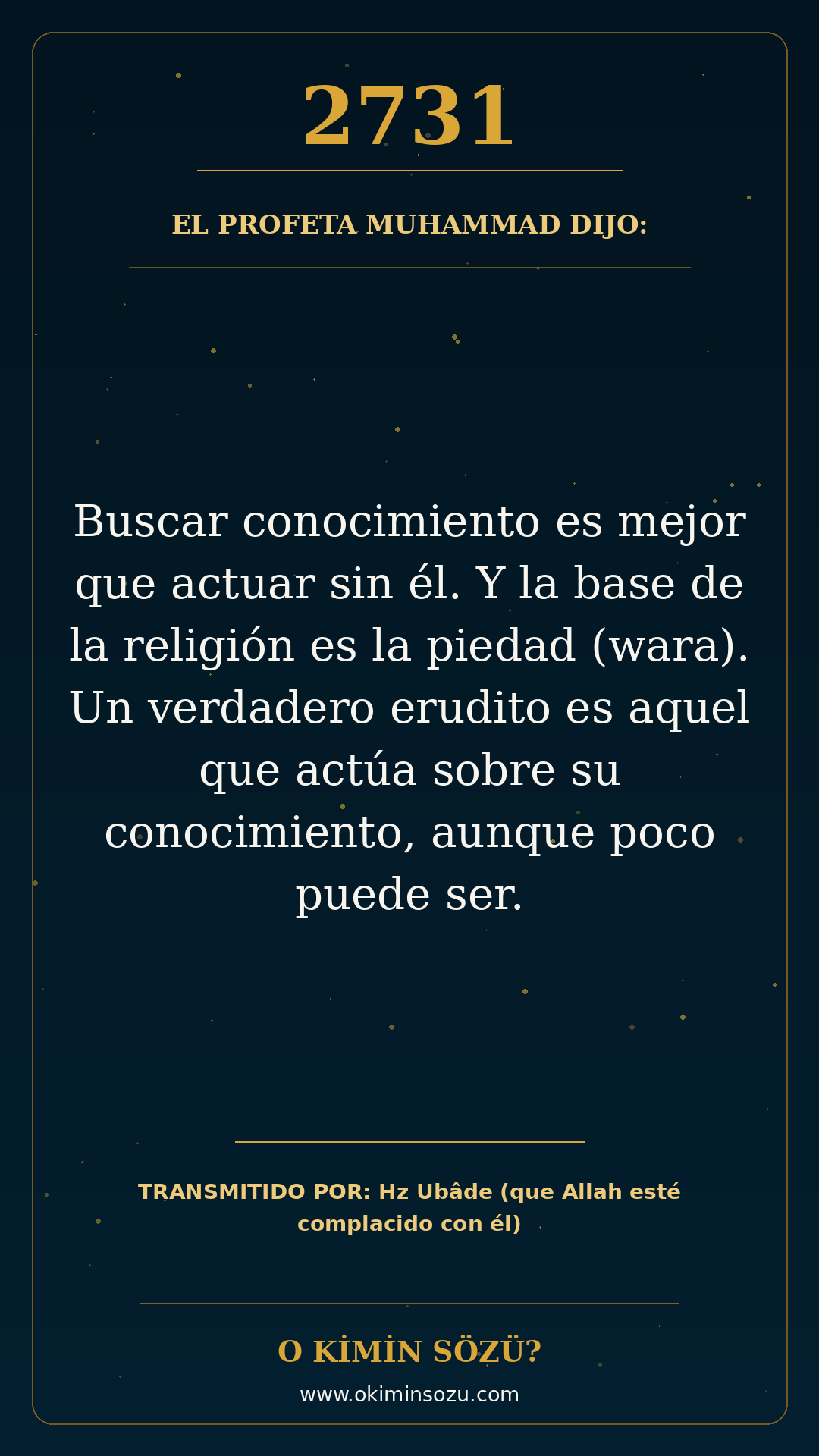 hadis 2731 es
