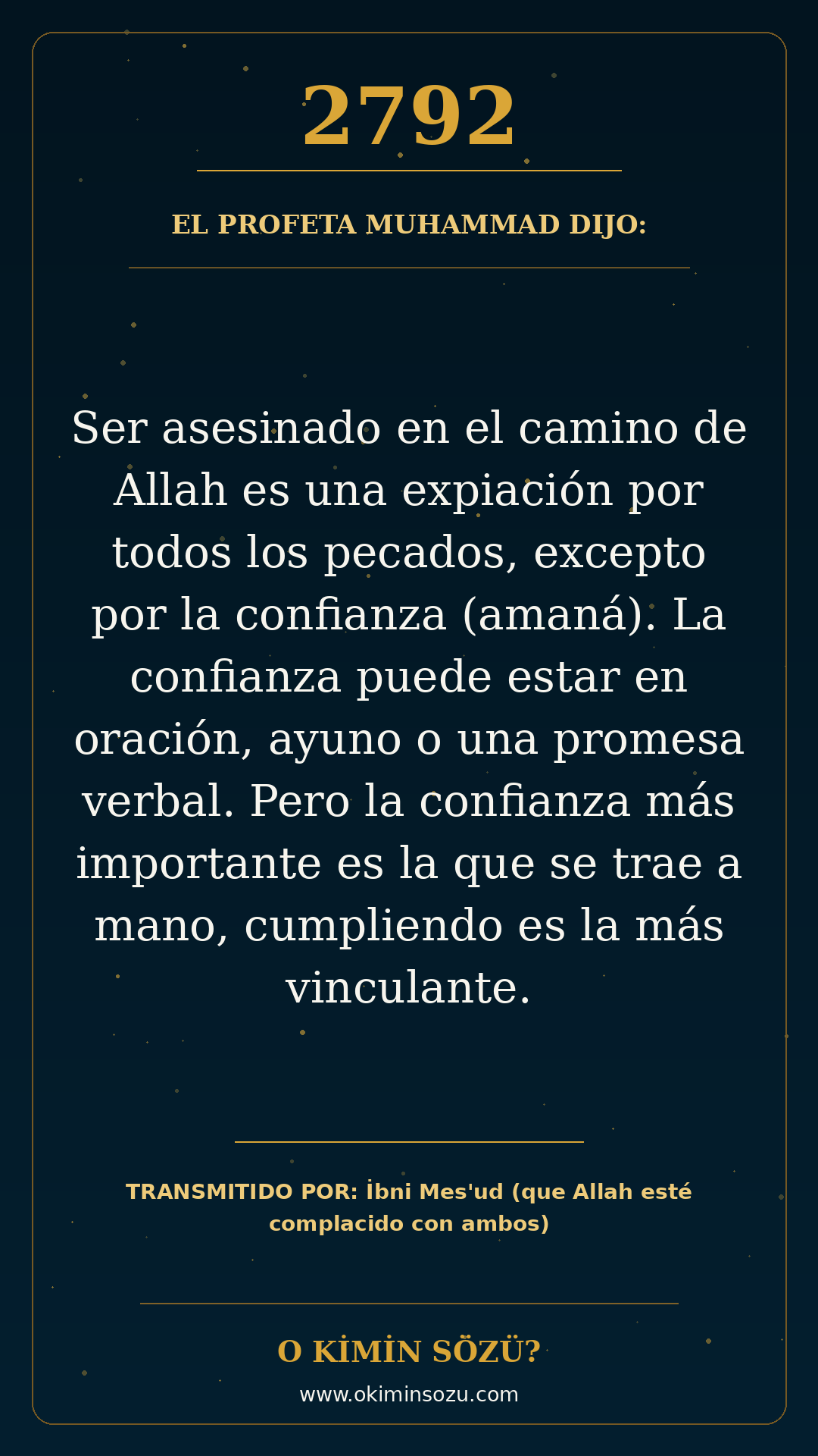 hadis 2792 es