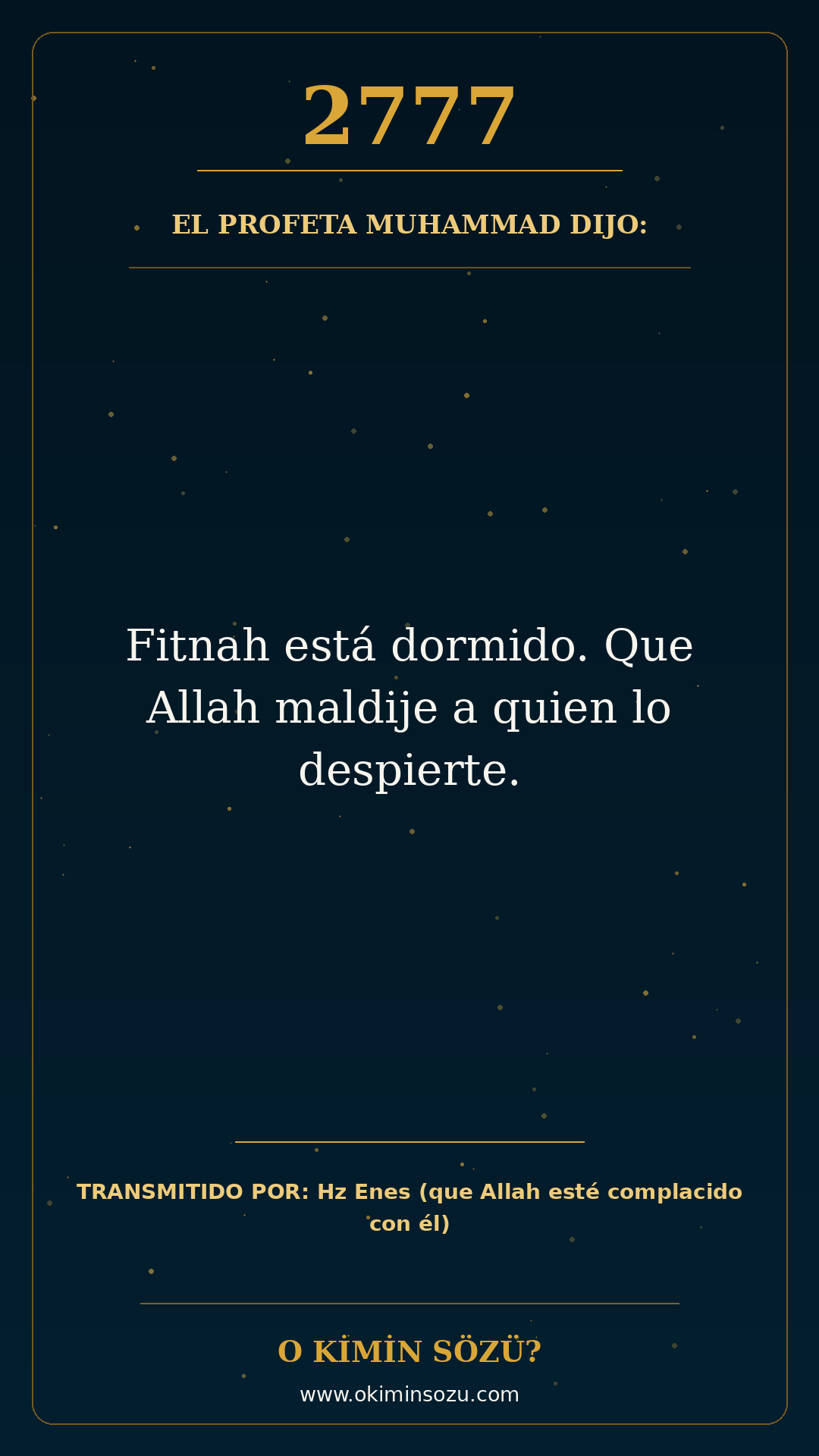 hadis 2777 es