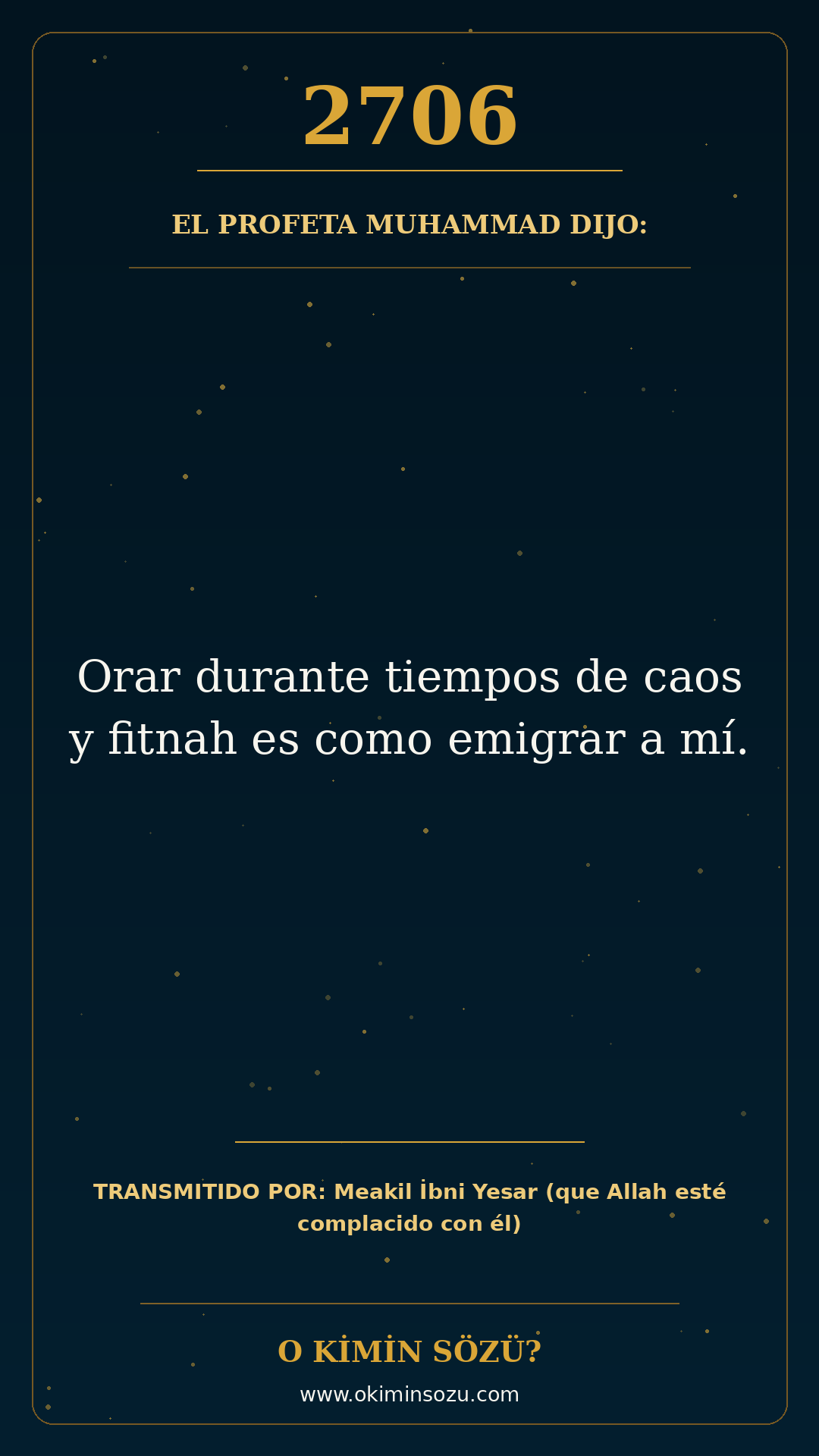hadis 2706 es