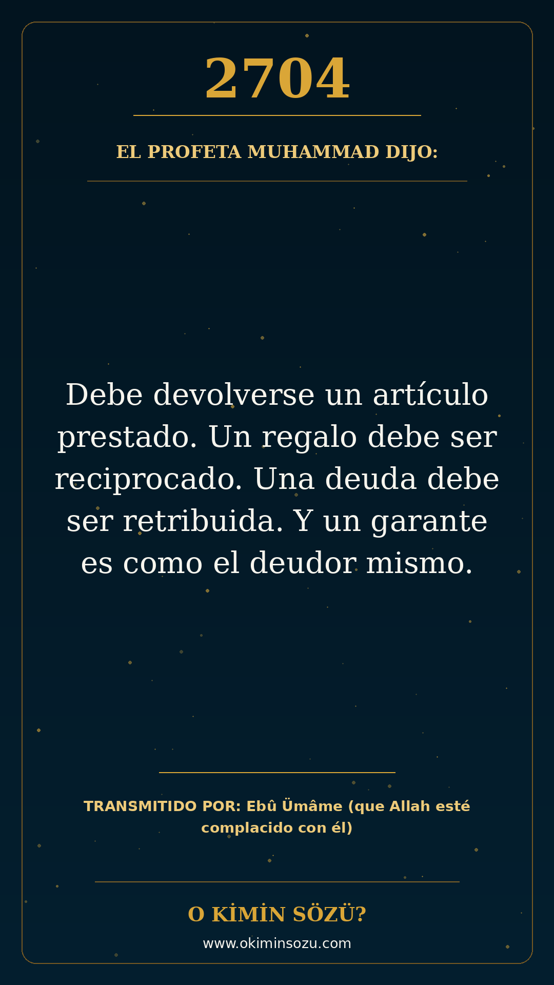 hadis 2704 es