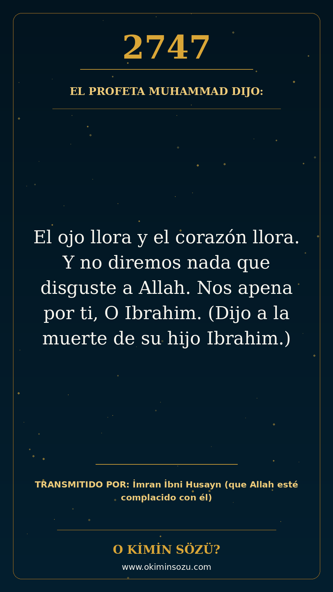 hadis 2747 es