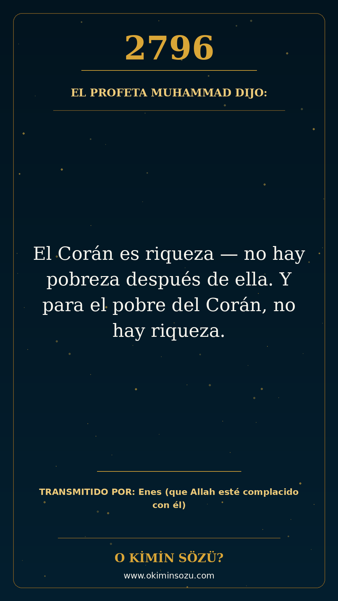 hadis 2796 es
