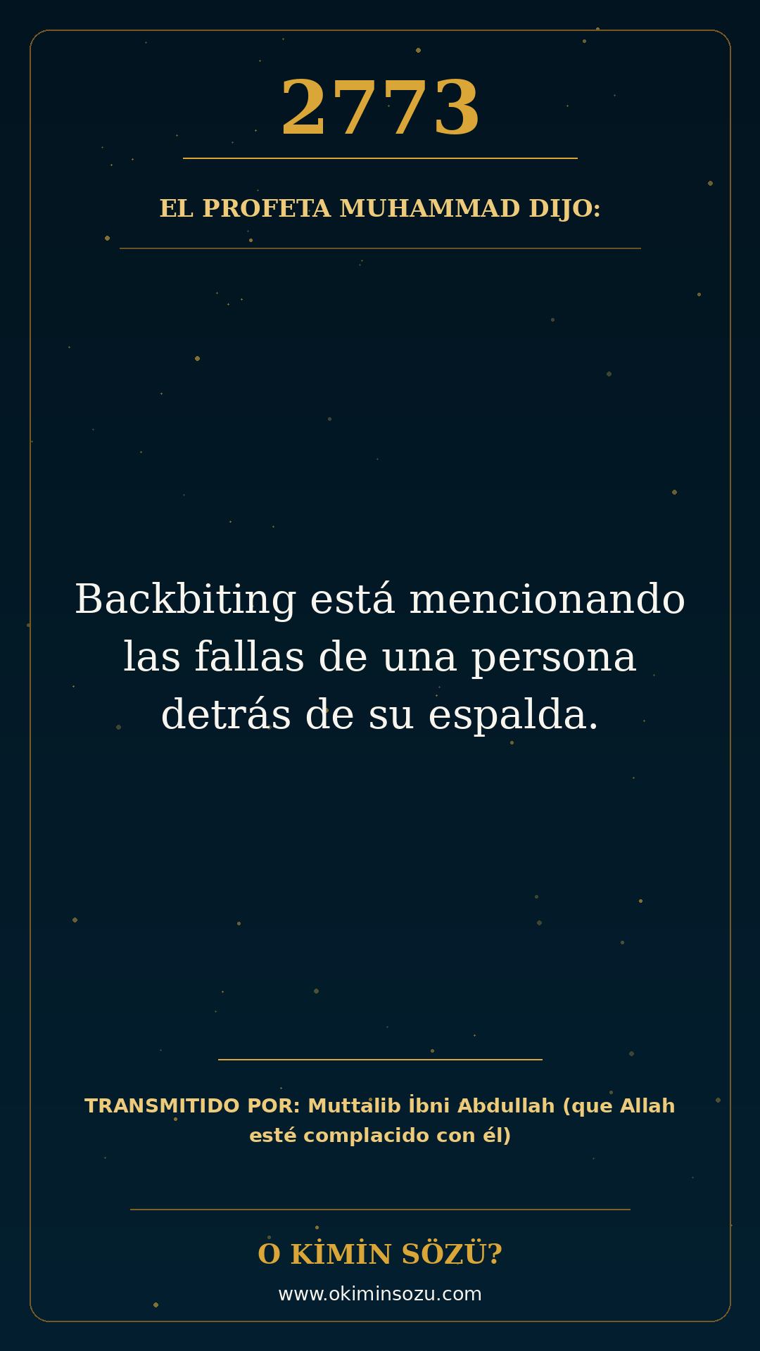 hadis 2773 es