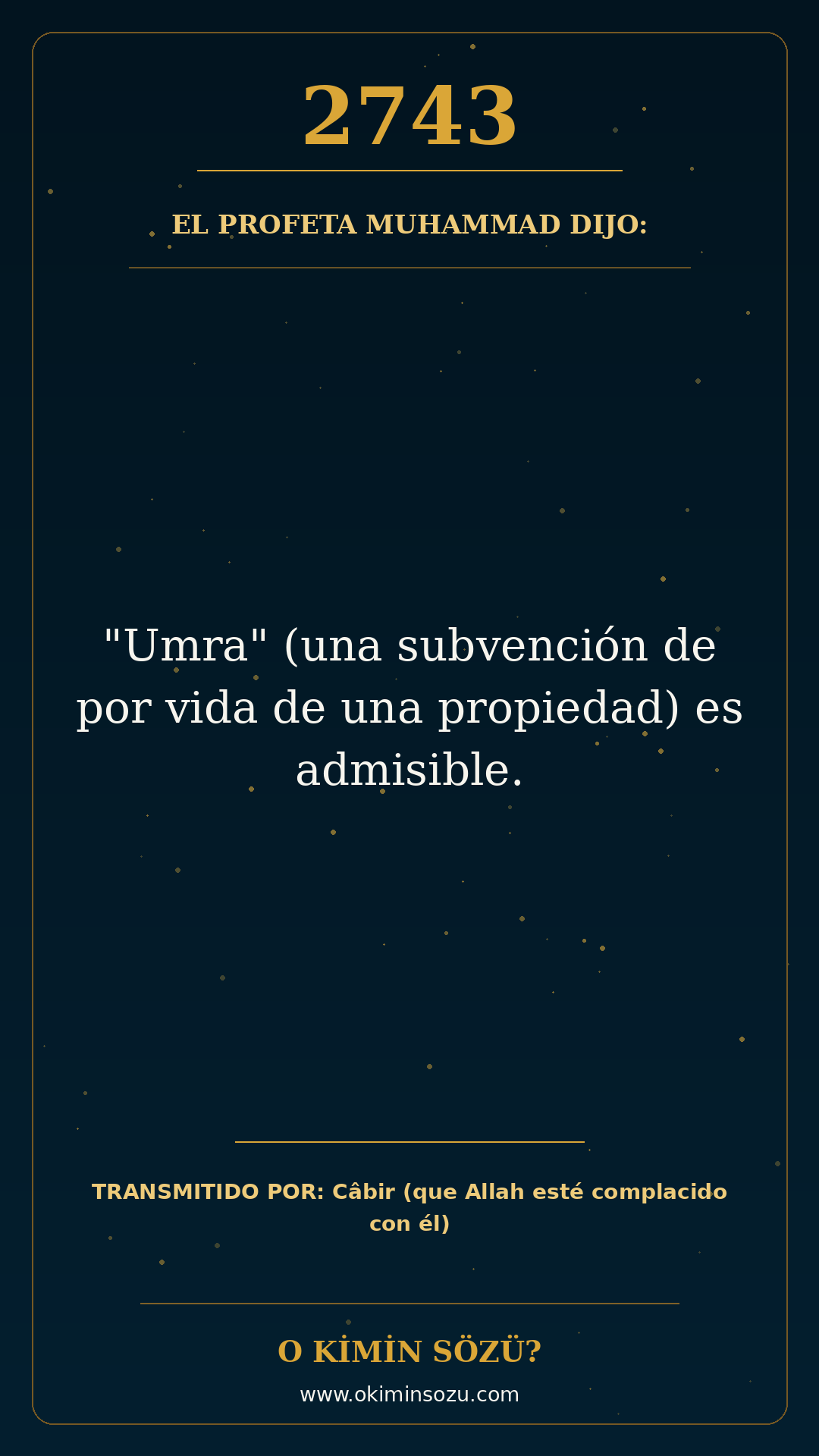 hadis 2743 es