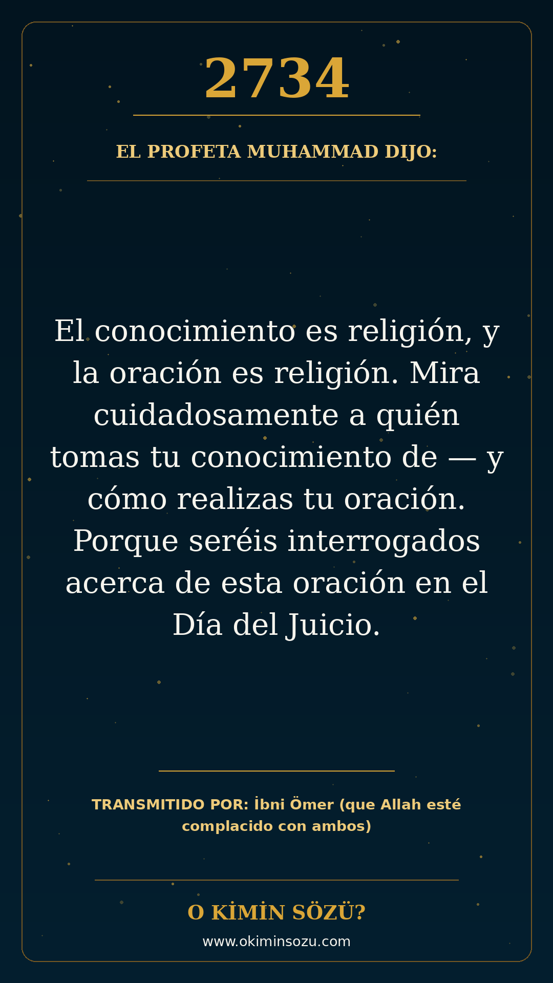 hadis 2734 es