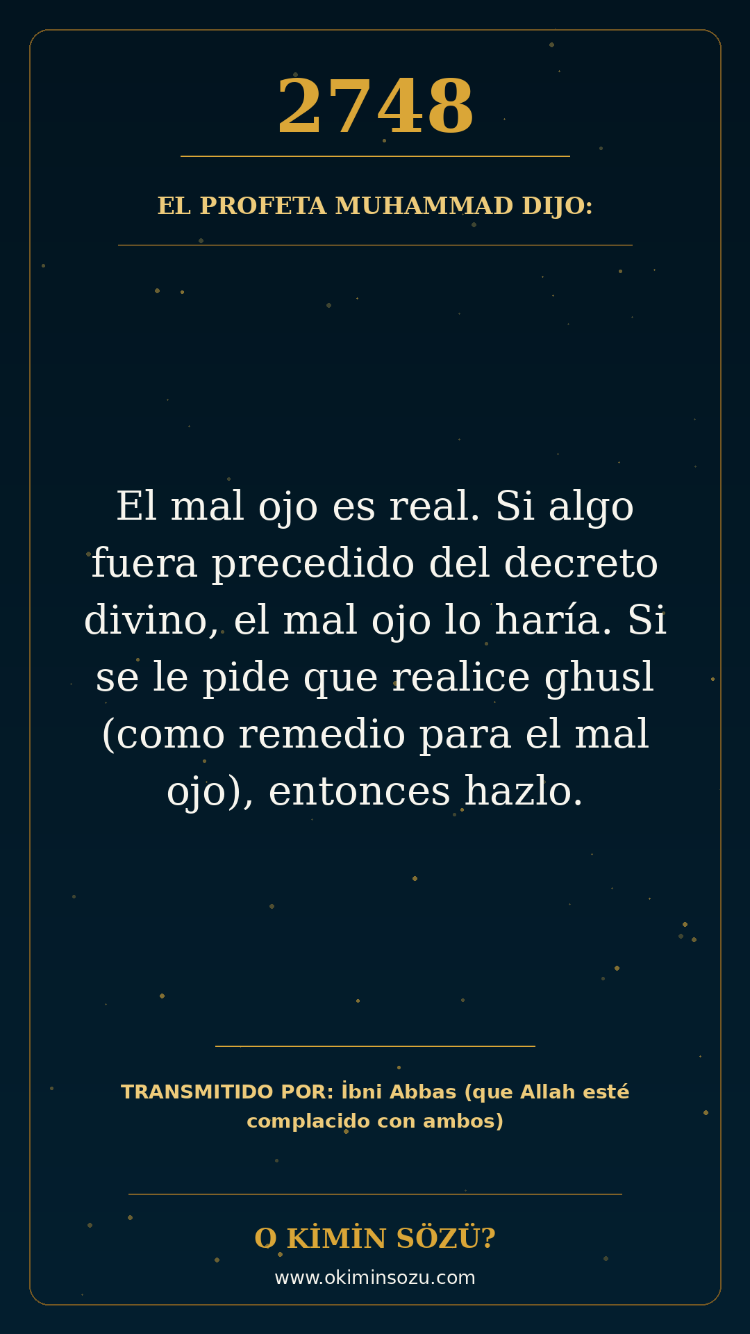 hadis 2748 es