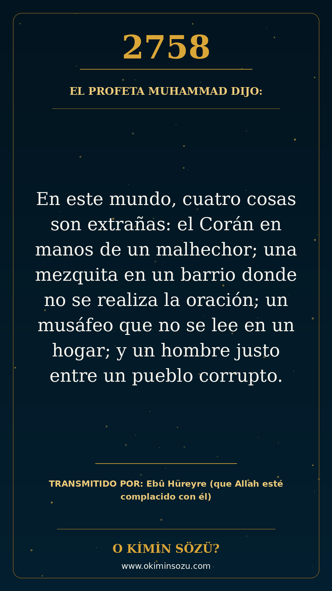 hadis 2758 es