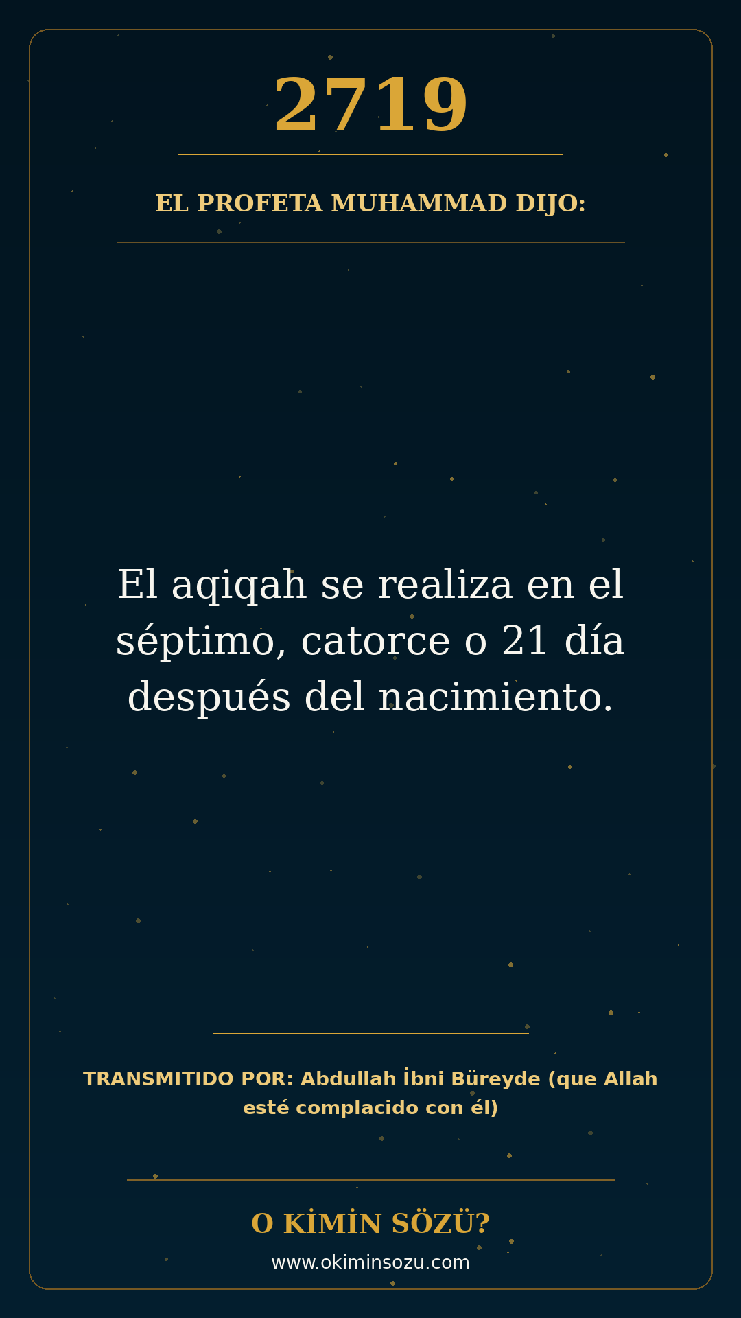 hadis 2719 es