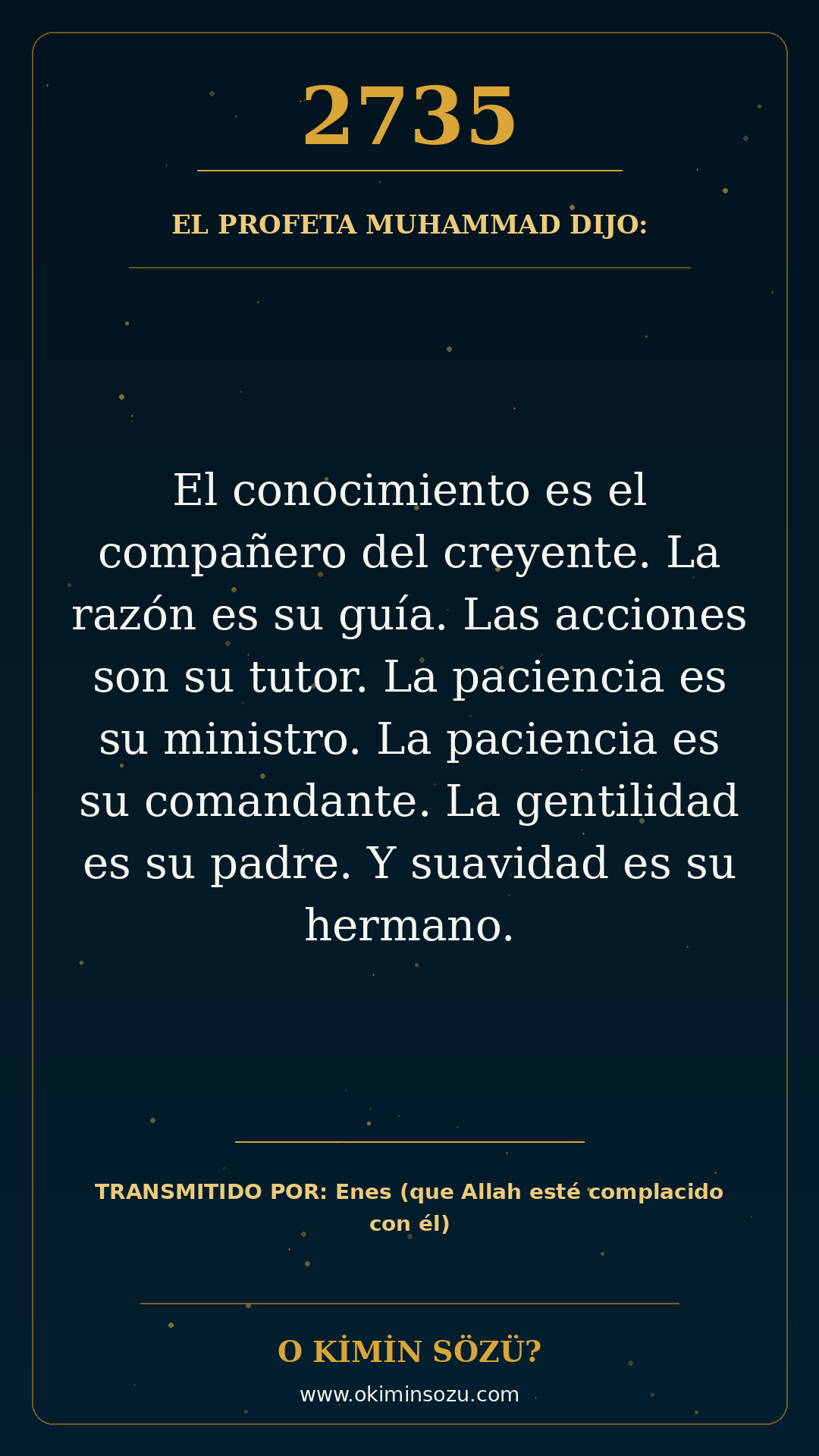 hadis 2735 es