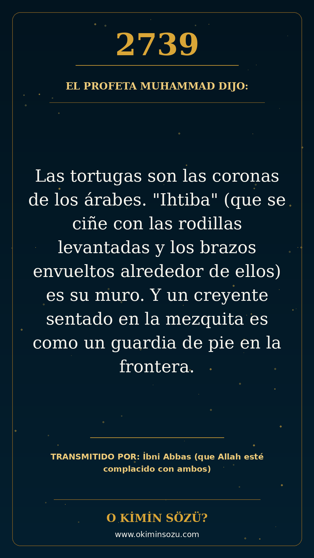 hadis 2739 es