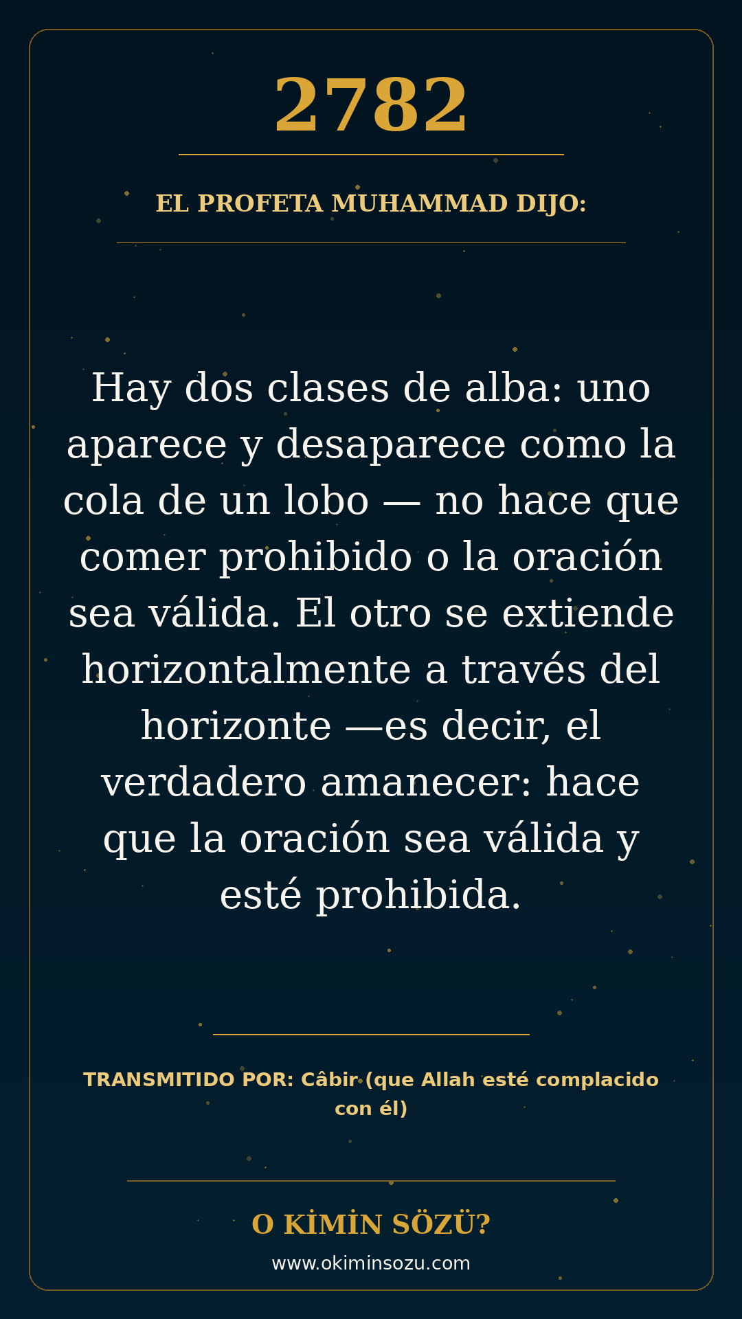 hadis 2782 es