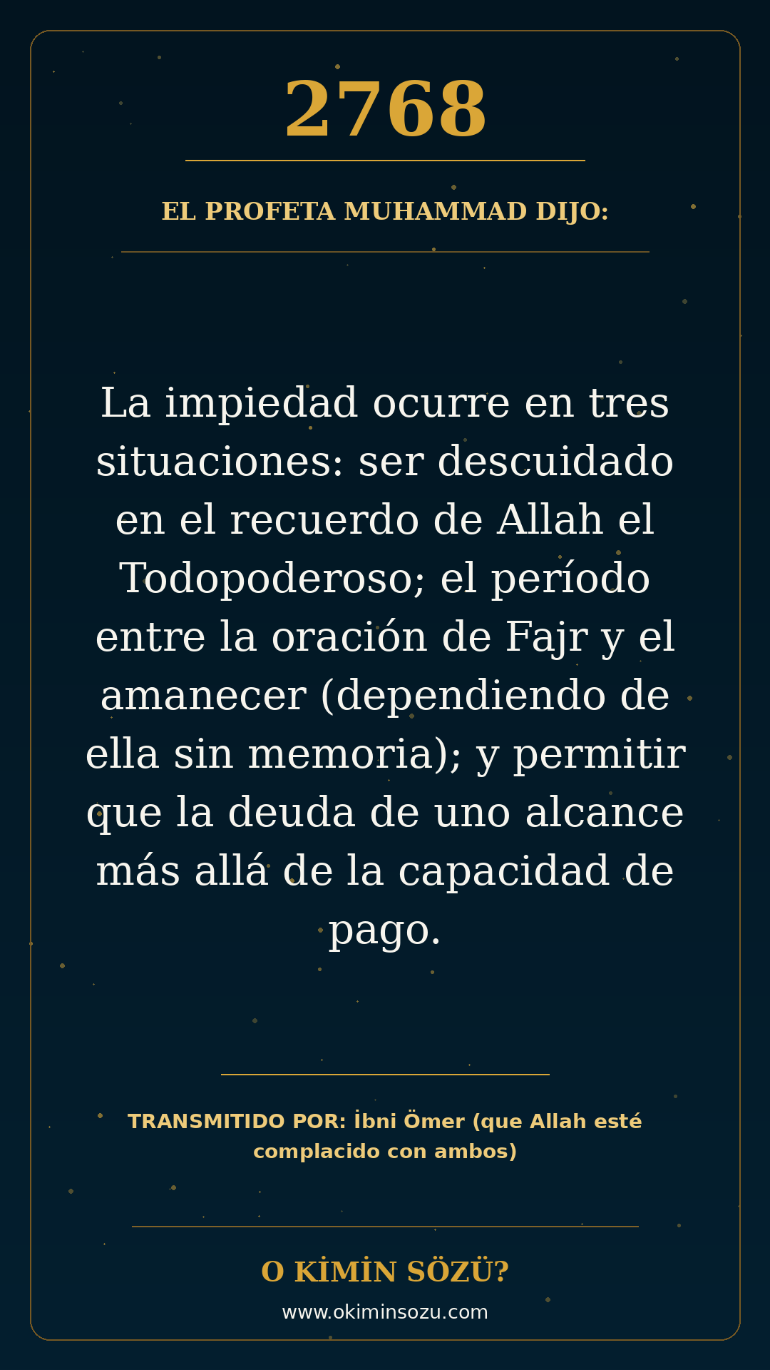 hadis 2768 es