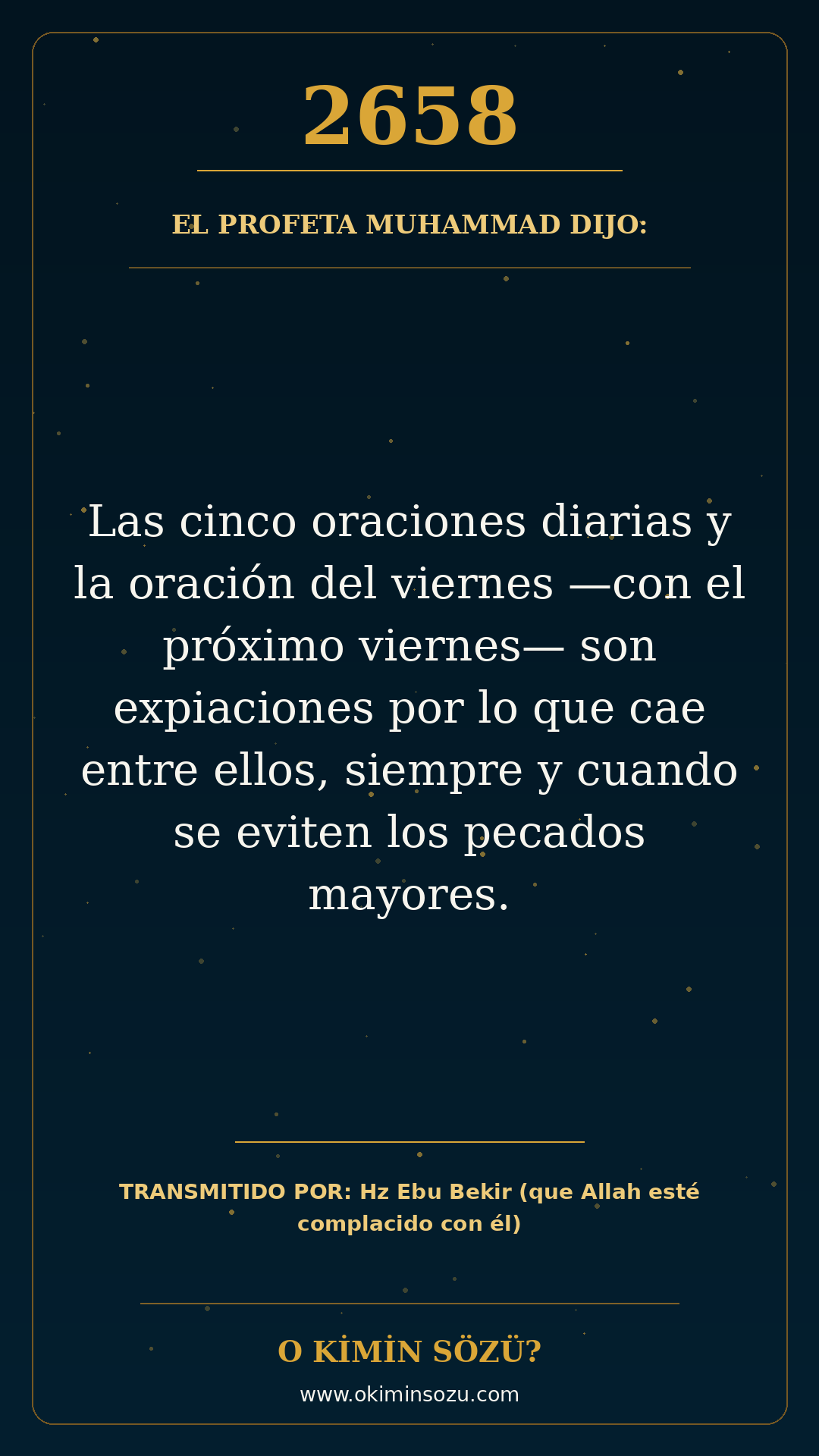 hadis 2658 es