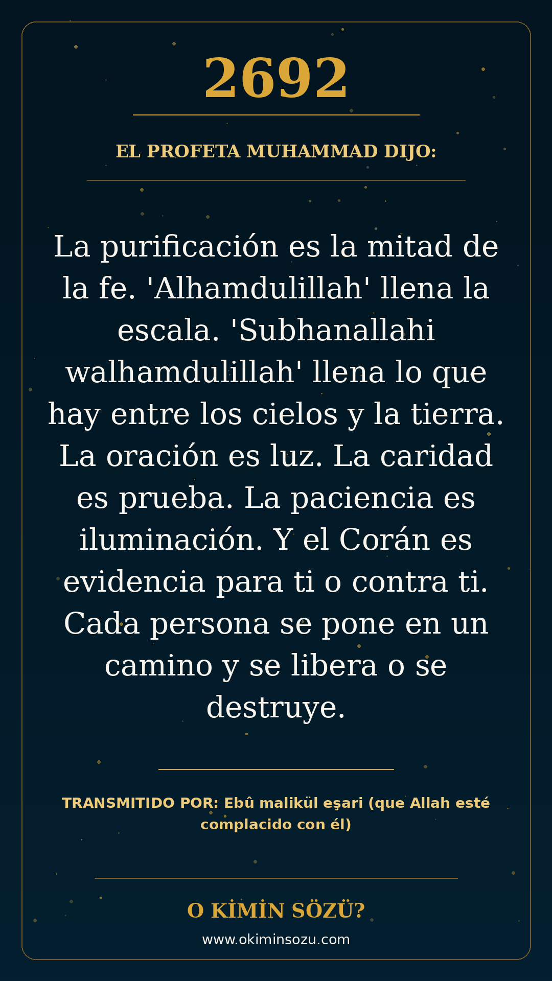 hadis 2692 es