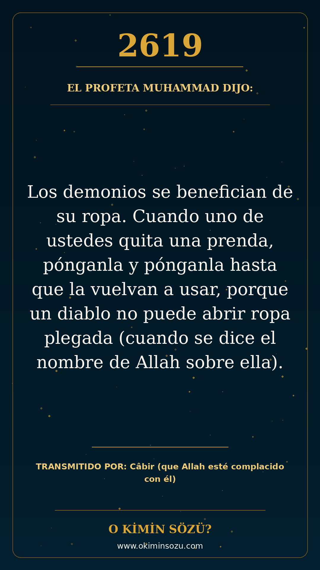 hadis 2619 es