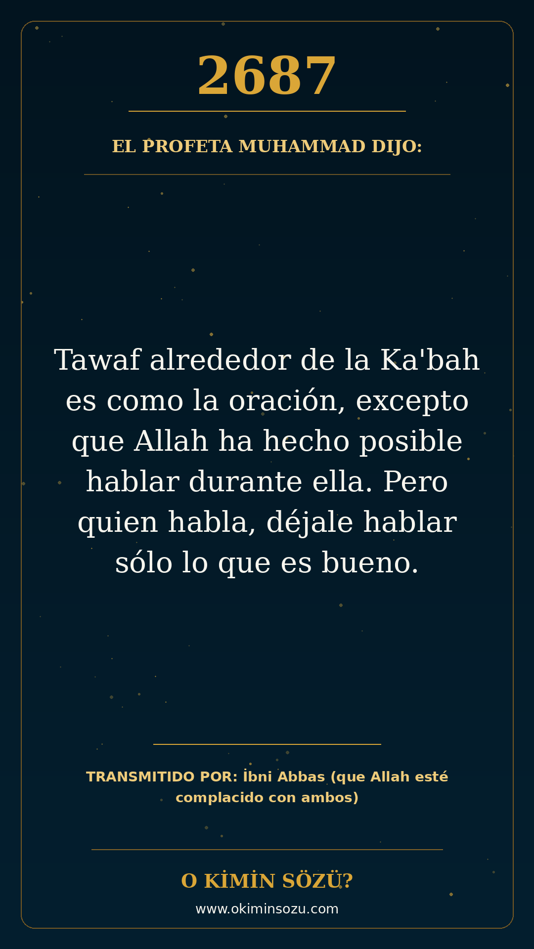 hadis 2687 es