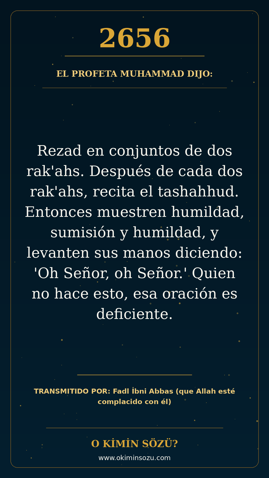hadis 2656 es