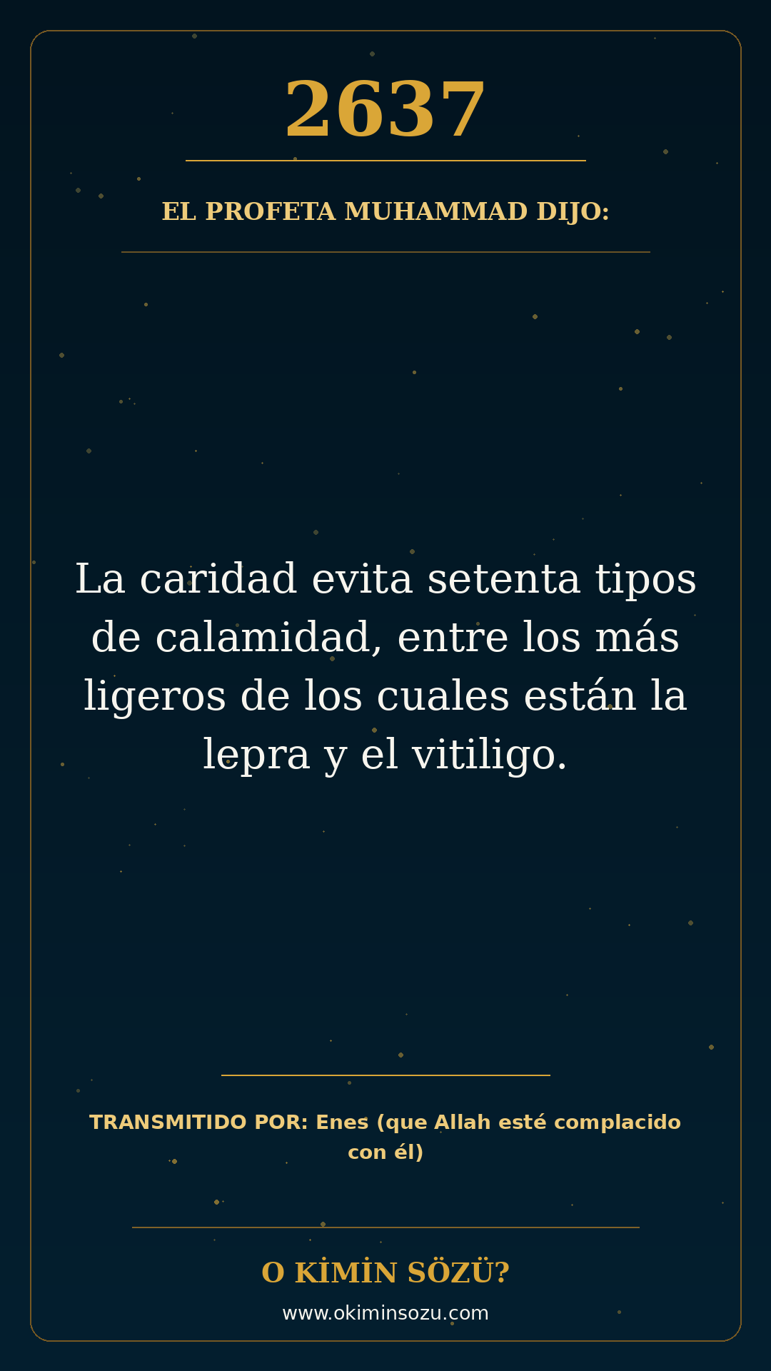 hadis 2637 es