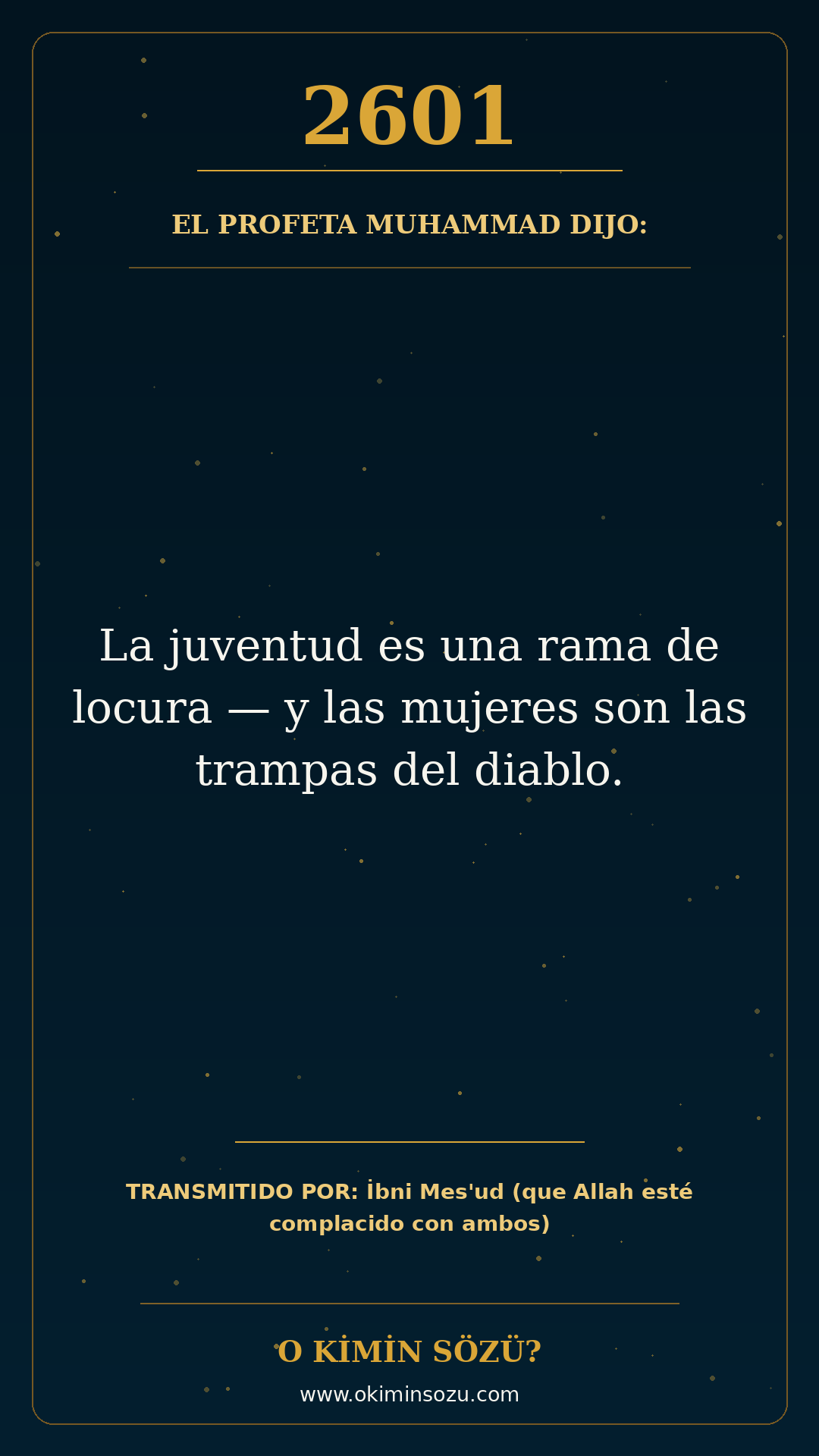 hadis 2601 es