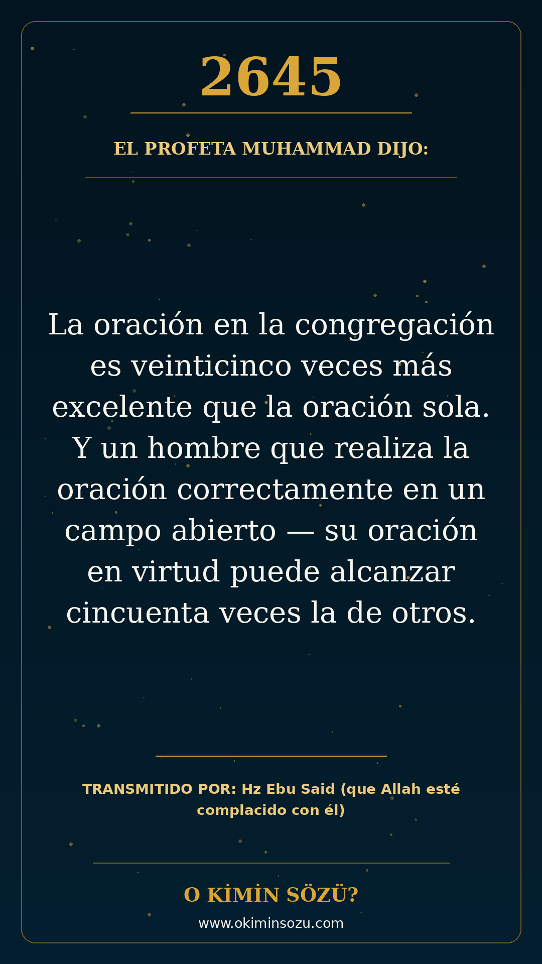 hadis 2645 es