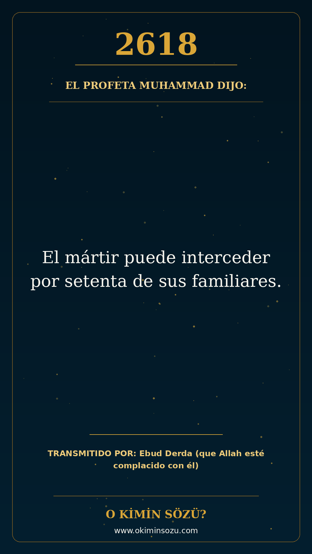hadis 2618 es