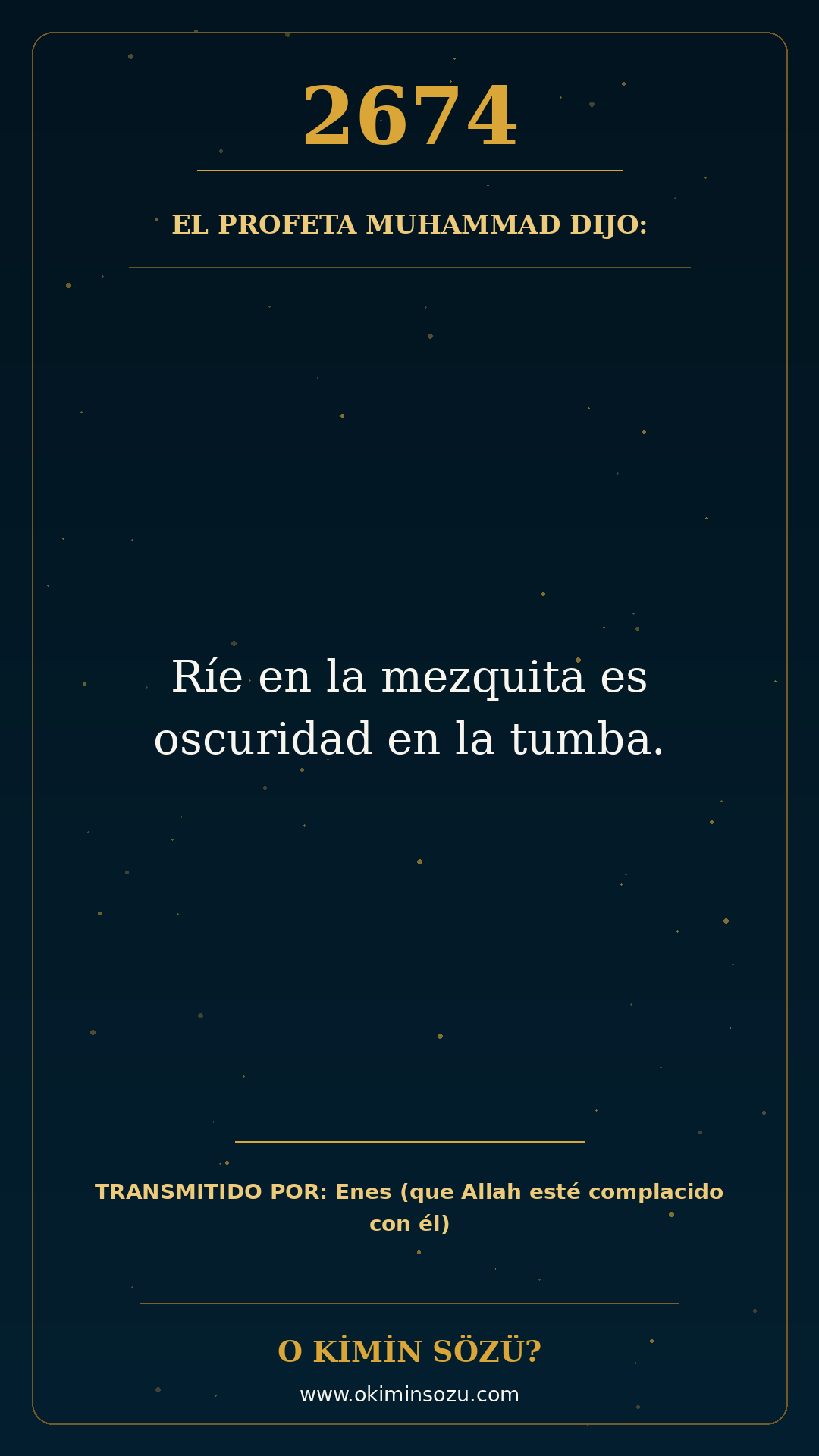 hadis 2674 es
